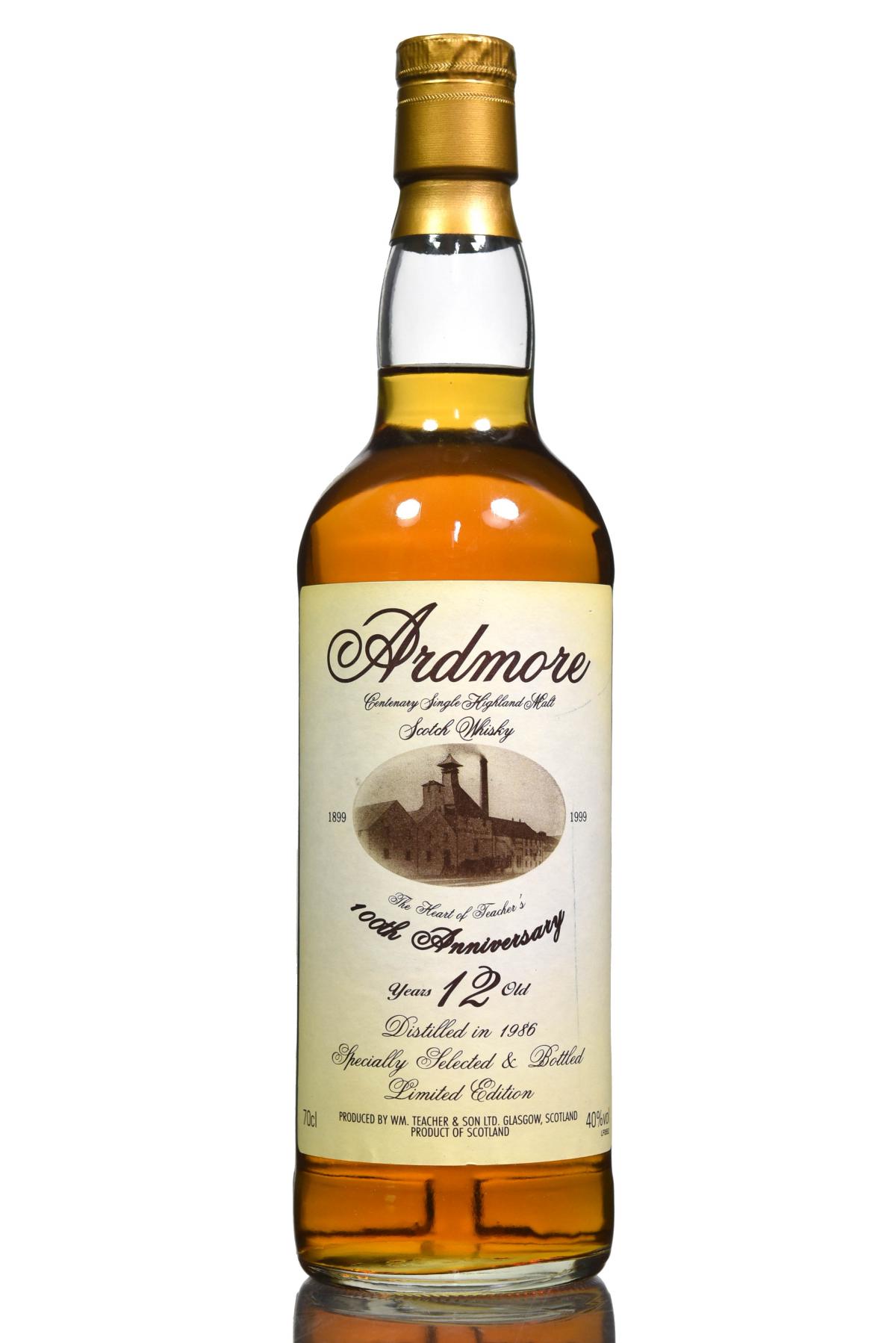Ardmore 12 Year Old - Centenary