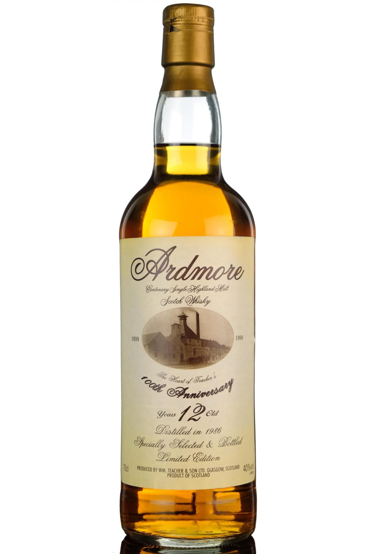 Ardmore 12 Year Old - Centenary
