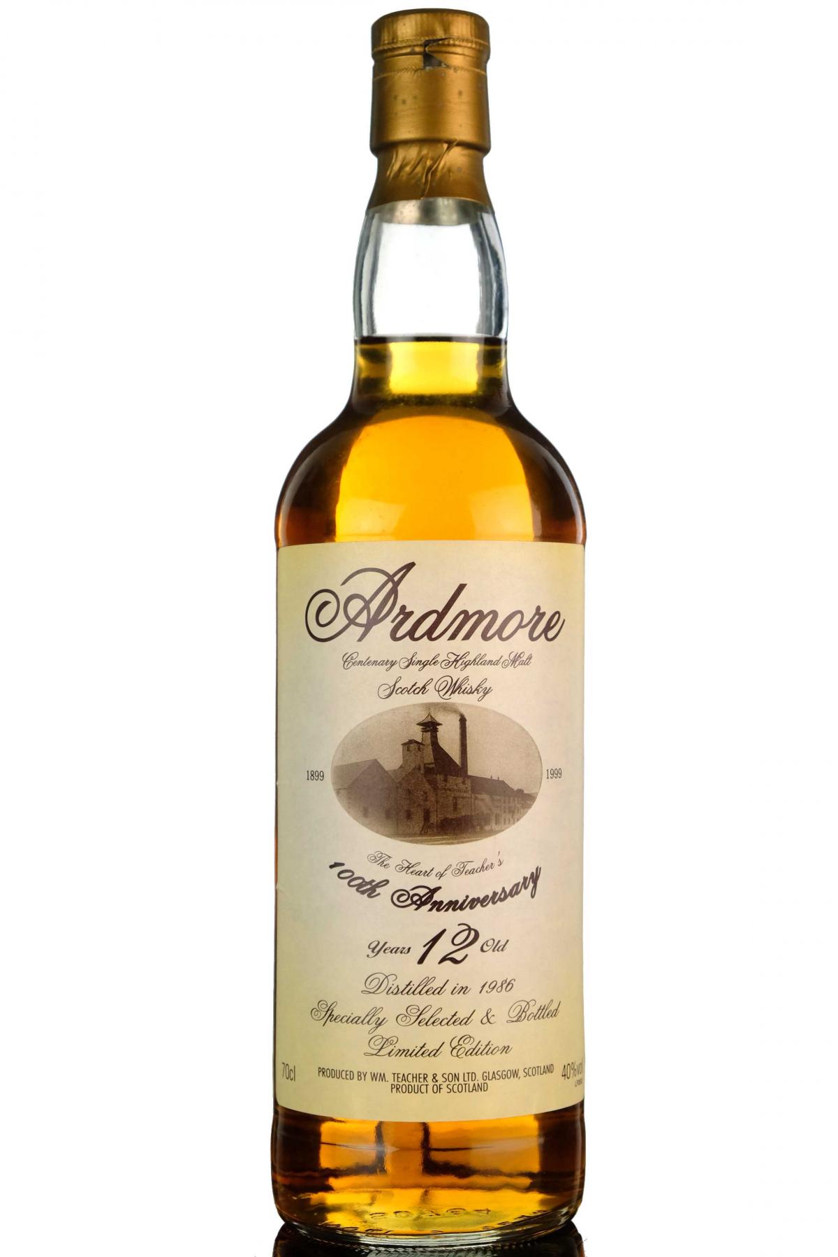 Ardmore 12 Year Old - Centenary
