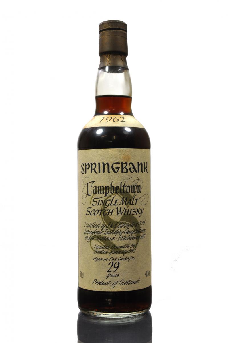 Springbank 1962-1992 - 29 Year Old