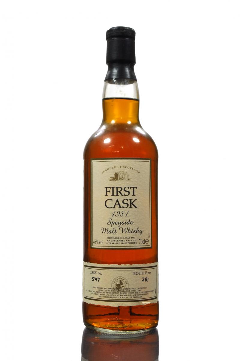 Glenallachie 1981 - 22 Year Old - First Cask Single Cask 597