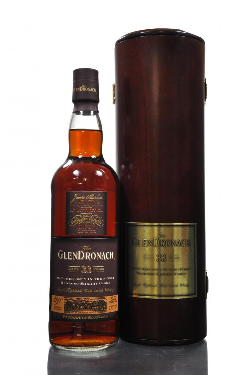 Glendronach 33 Year Old - Oloroso Sherry Cask