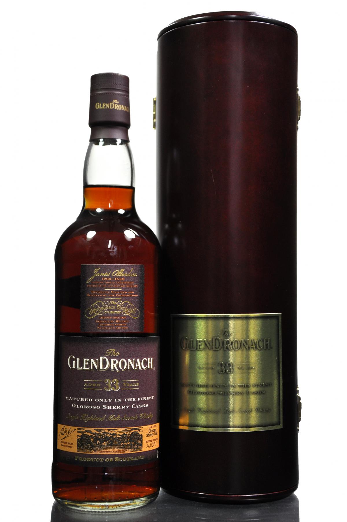 Glendronach 33 Year Old