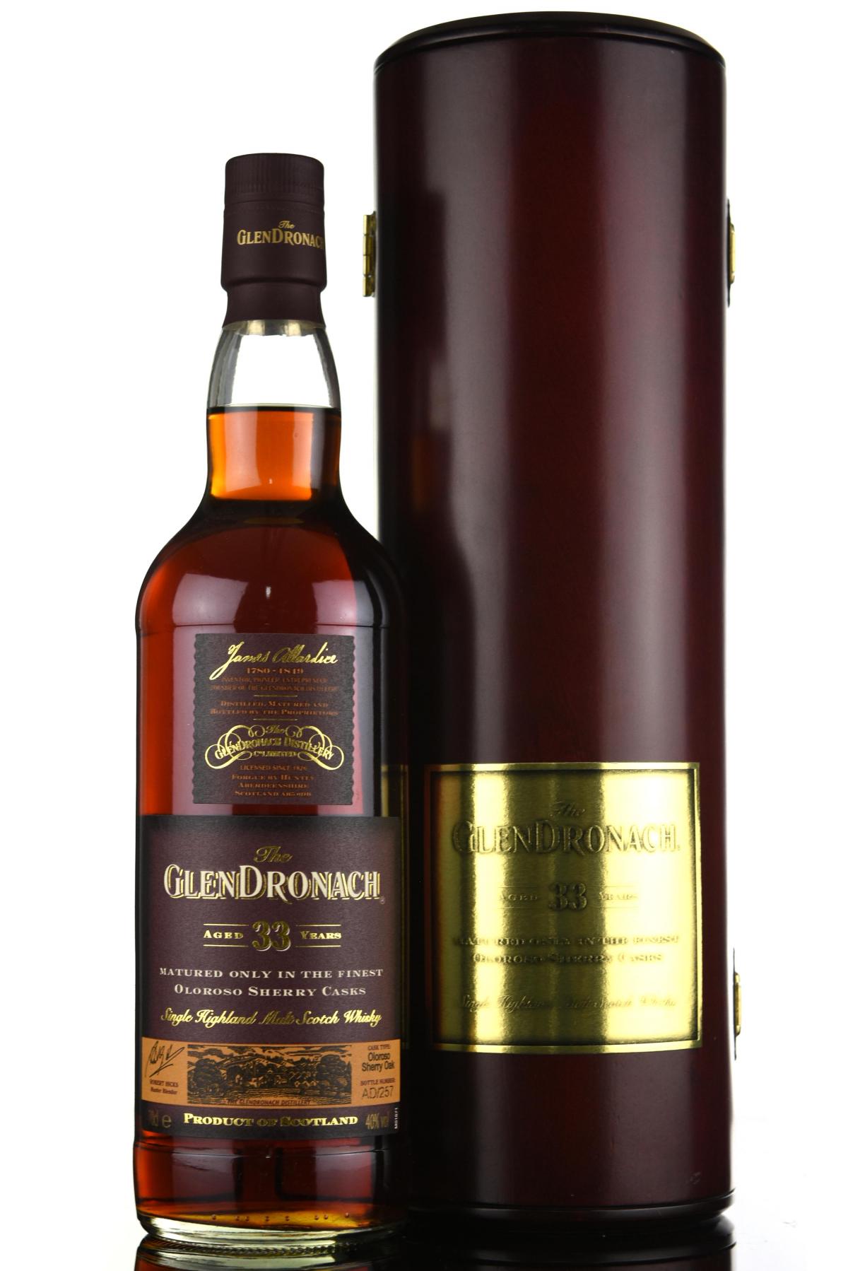 Glendronach 33 Year Old