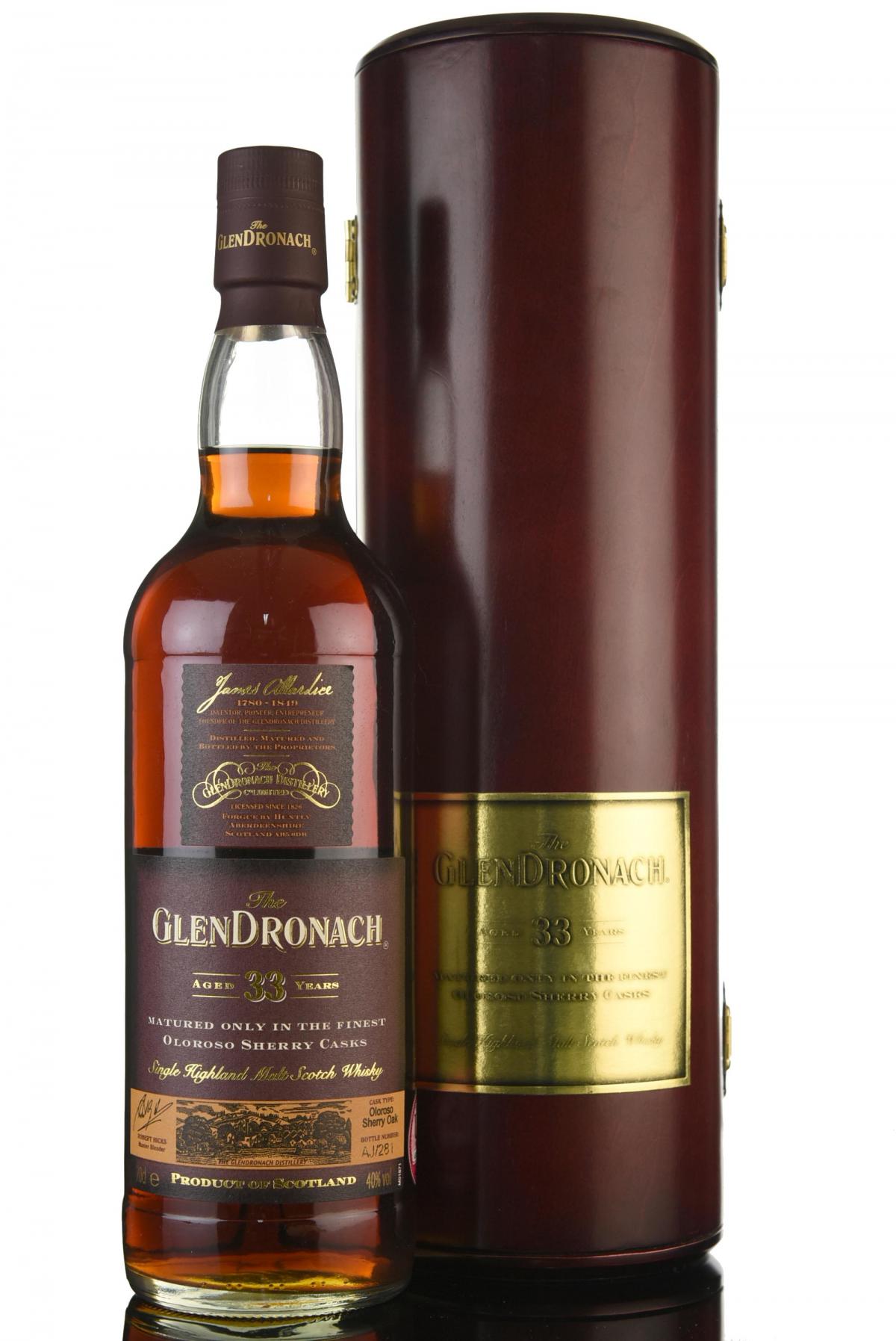 Glendronach 33 Year Old