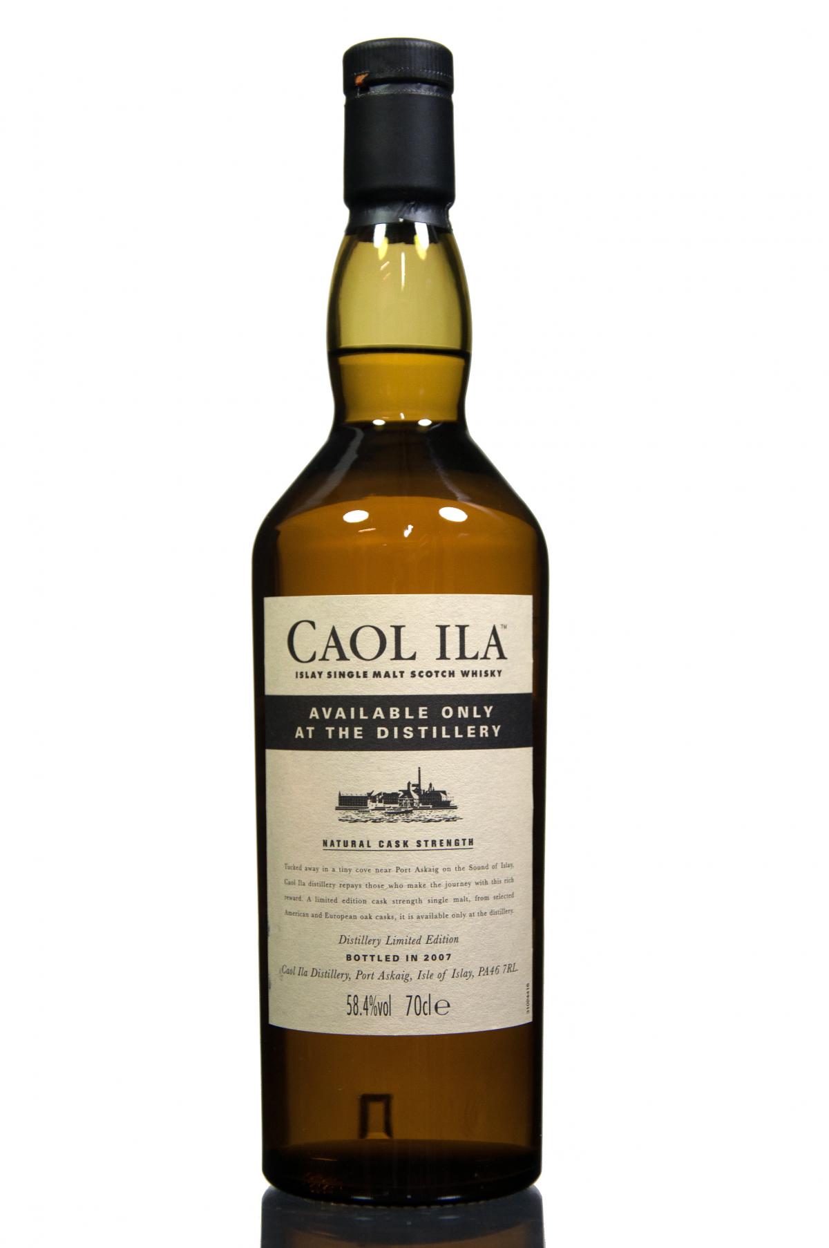 Caol Ila Distillery Only 2007