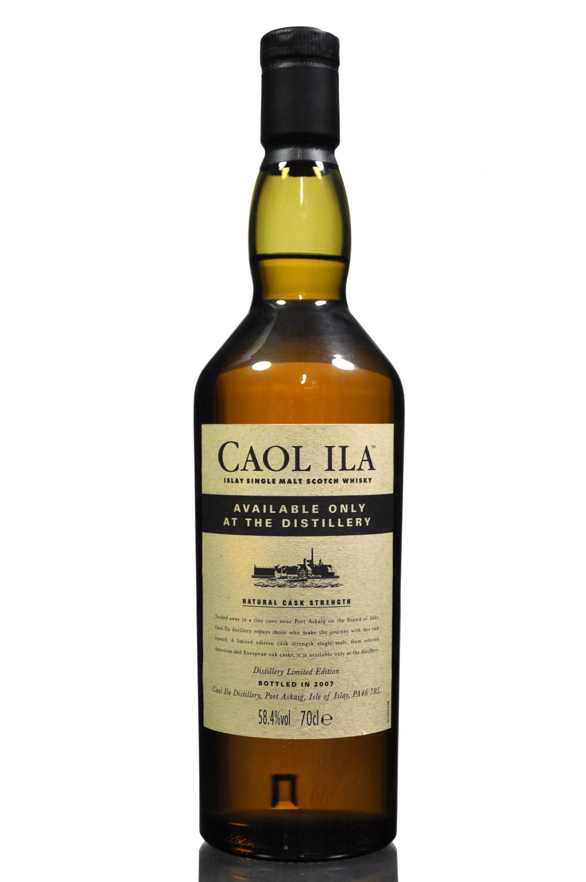 Caol Ila Distillery Only 2007