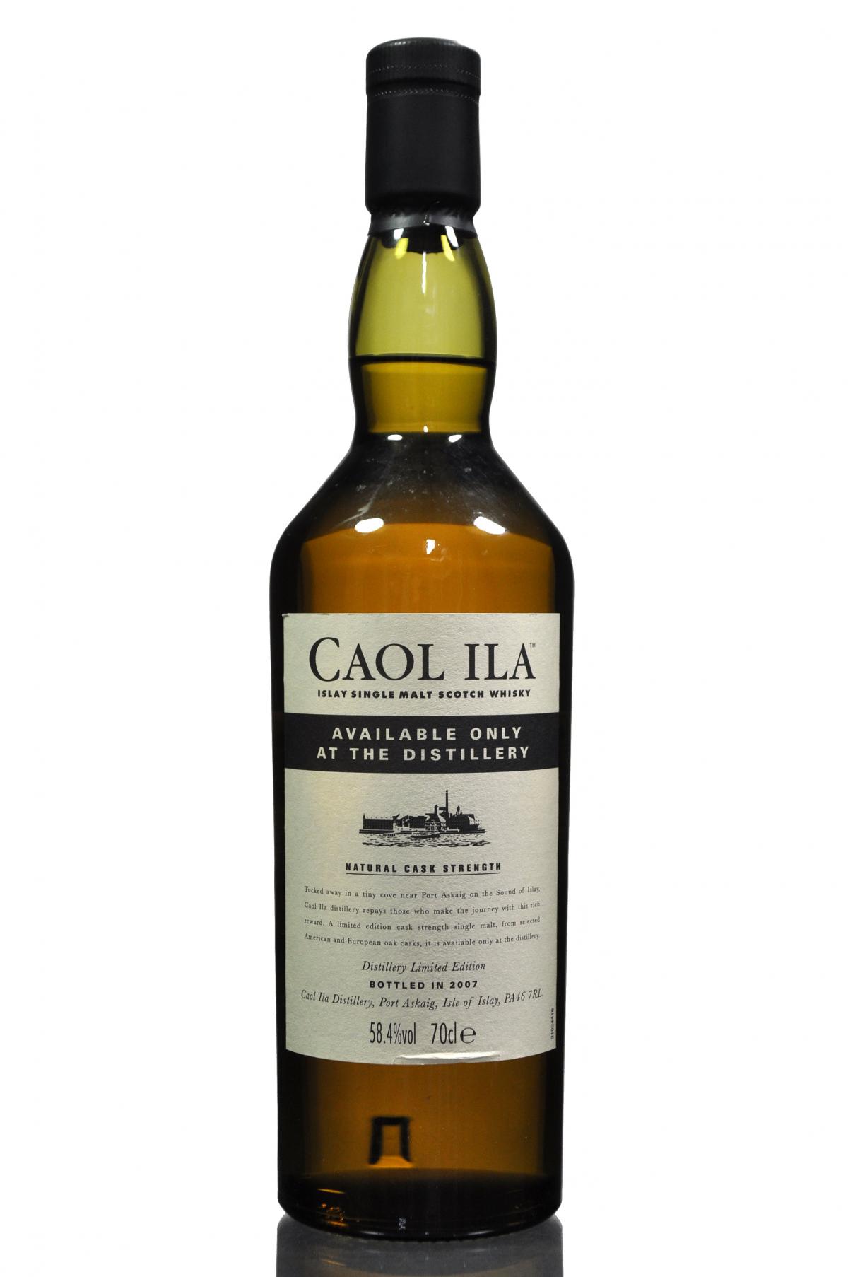 Caol Ila Distillery Only 2007