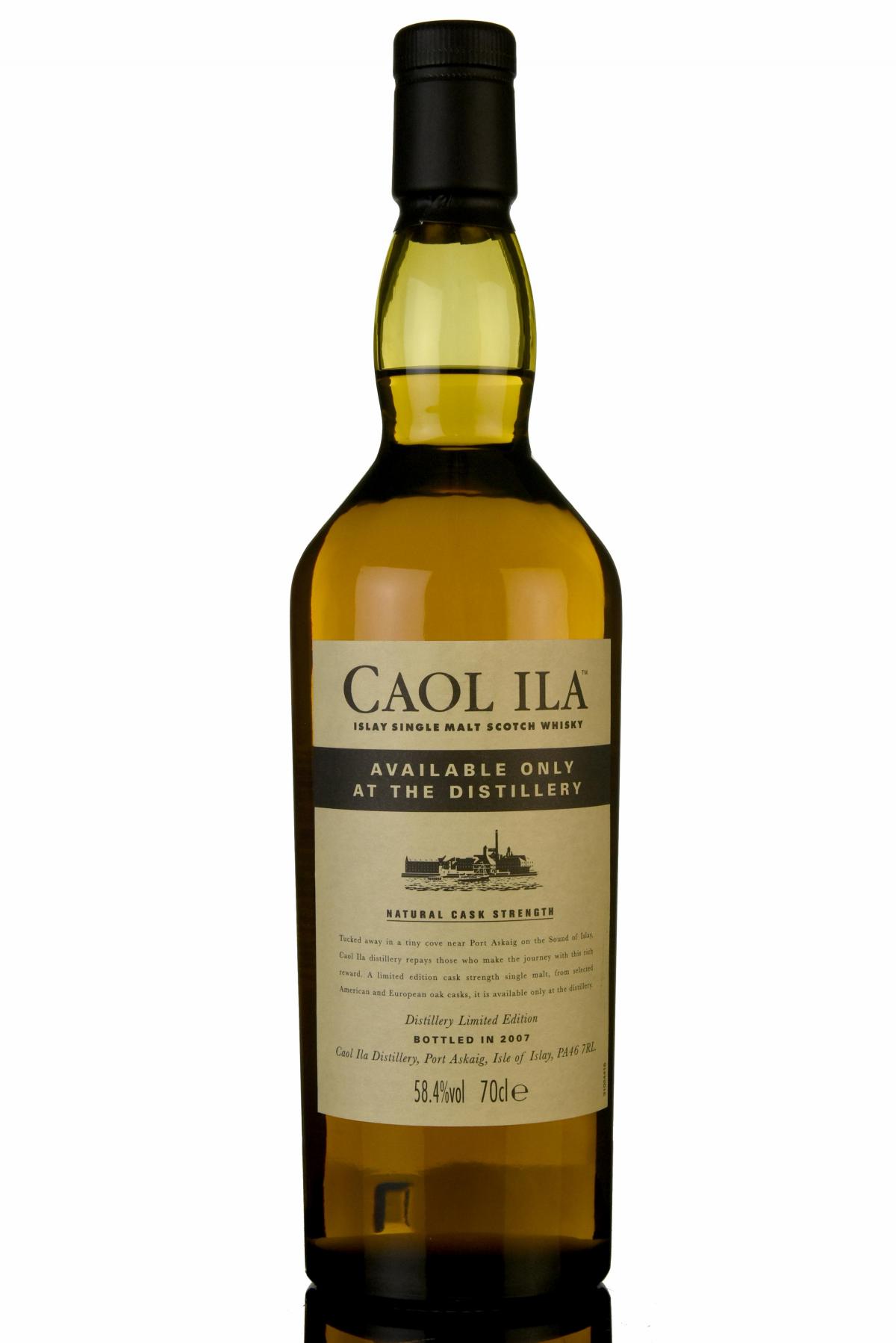 Caol Ila Distillery Only 2007