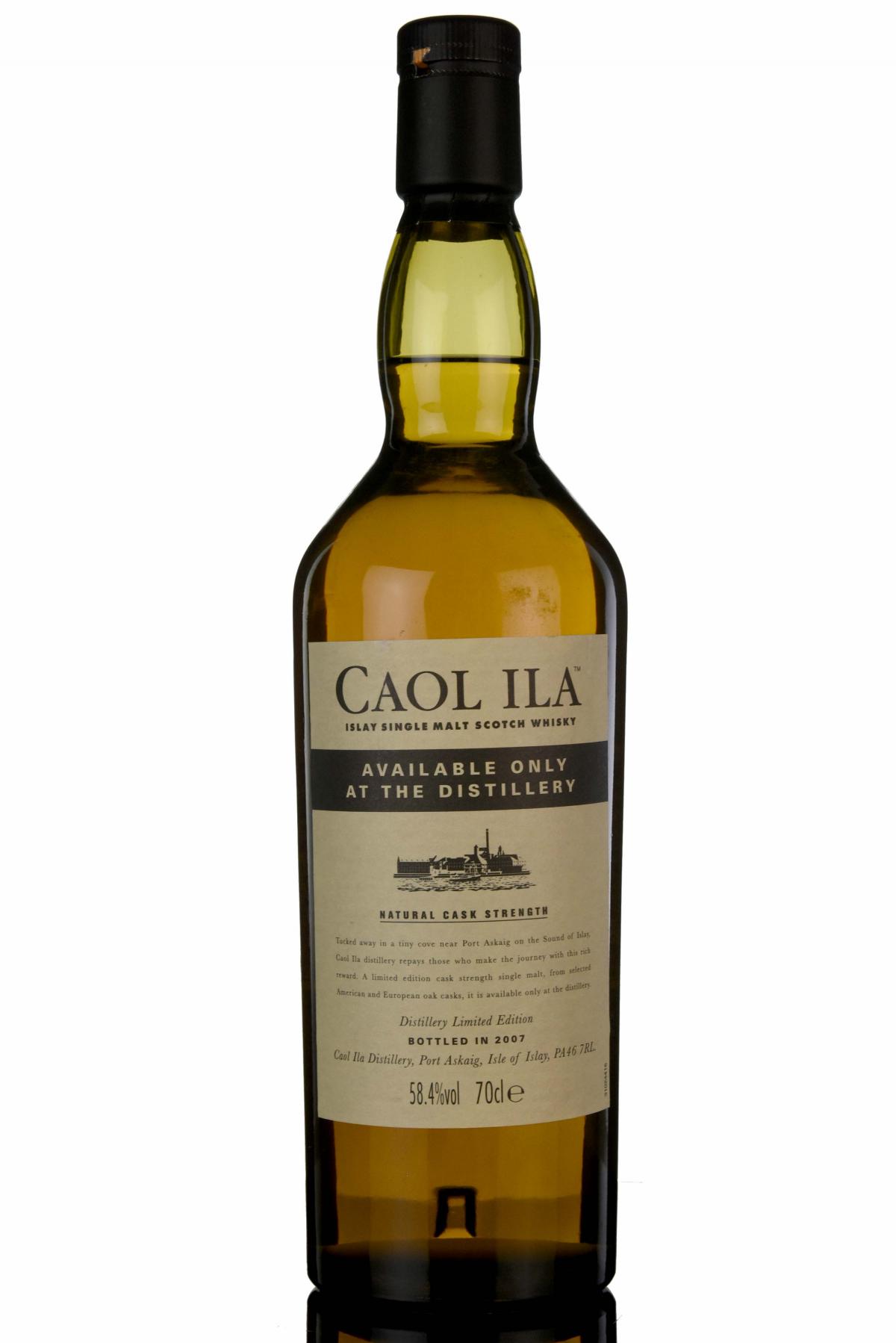 Caol Ila Distillery Only 2007