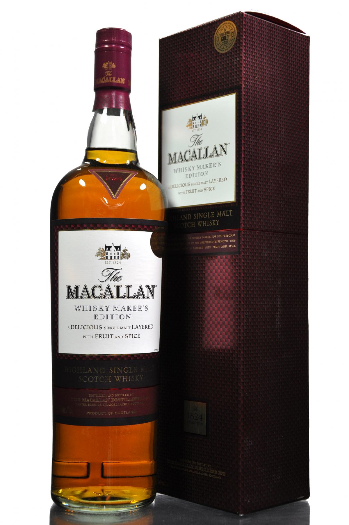 Macallan Whisky Makers Edition - 1 Litre