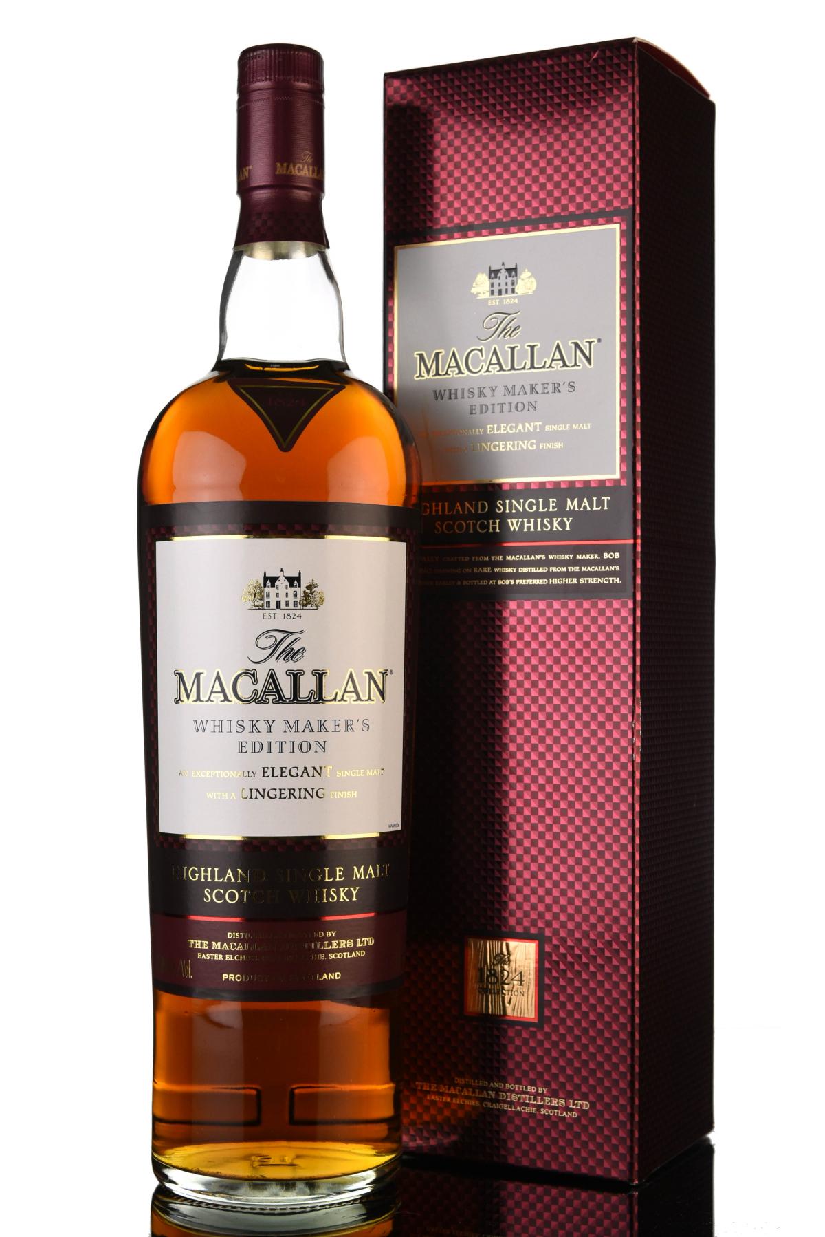 Macallan Whisky Makers Edition - 1 Litre