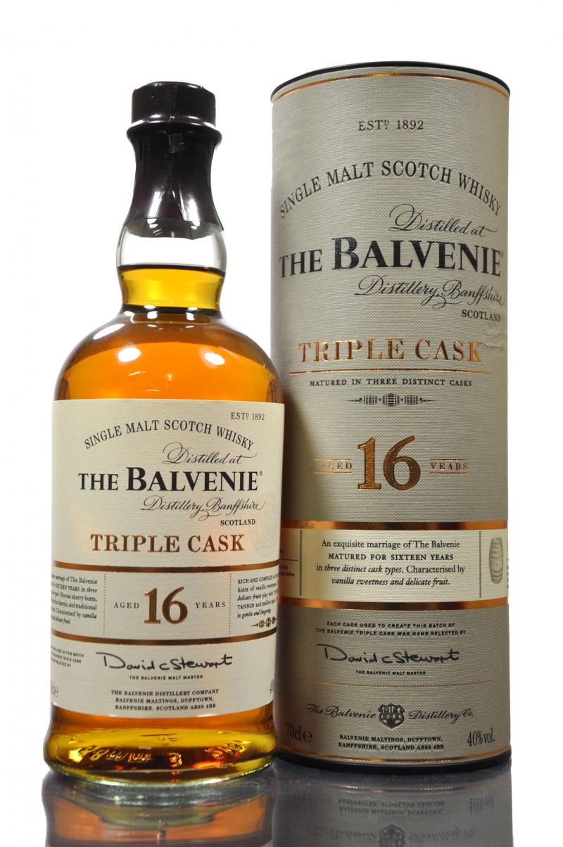 Balvenie 16 Year Old - Triple Cask