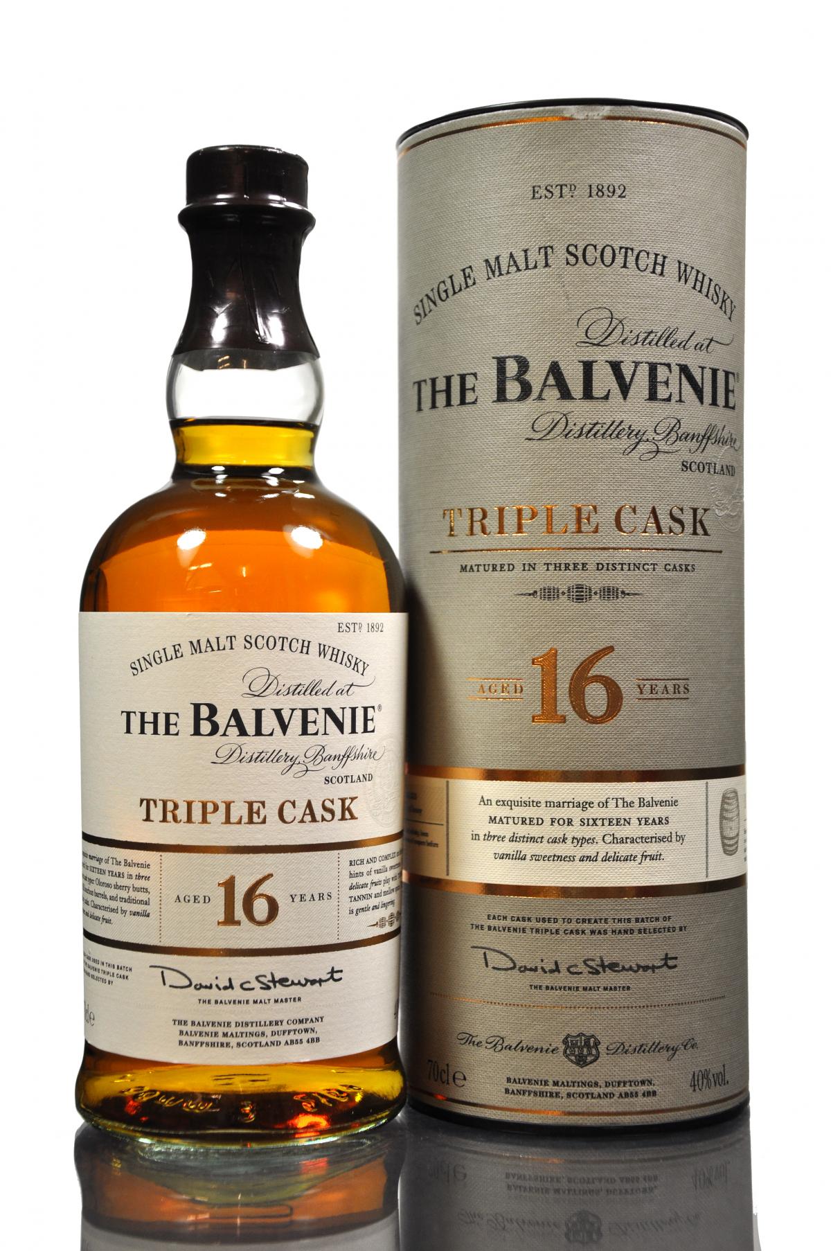 Balvenie 16 Year Old - Triple Cask