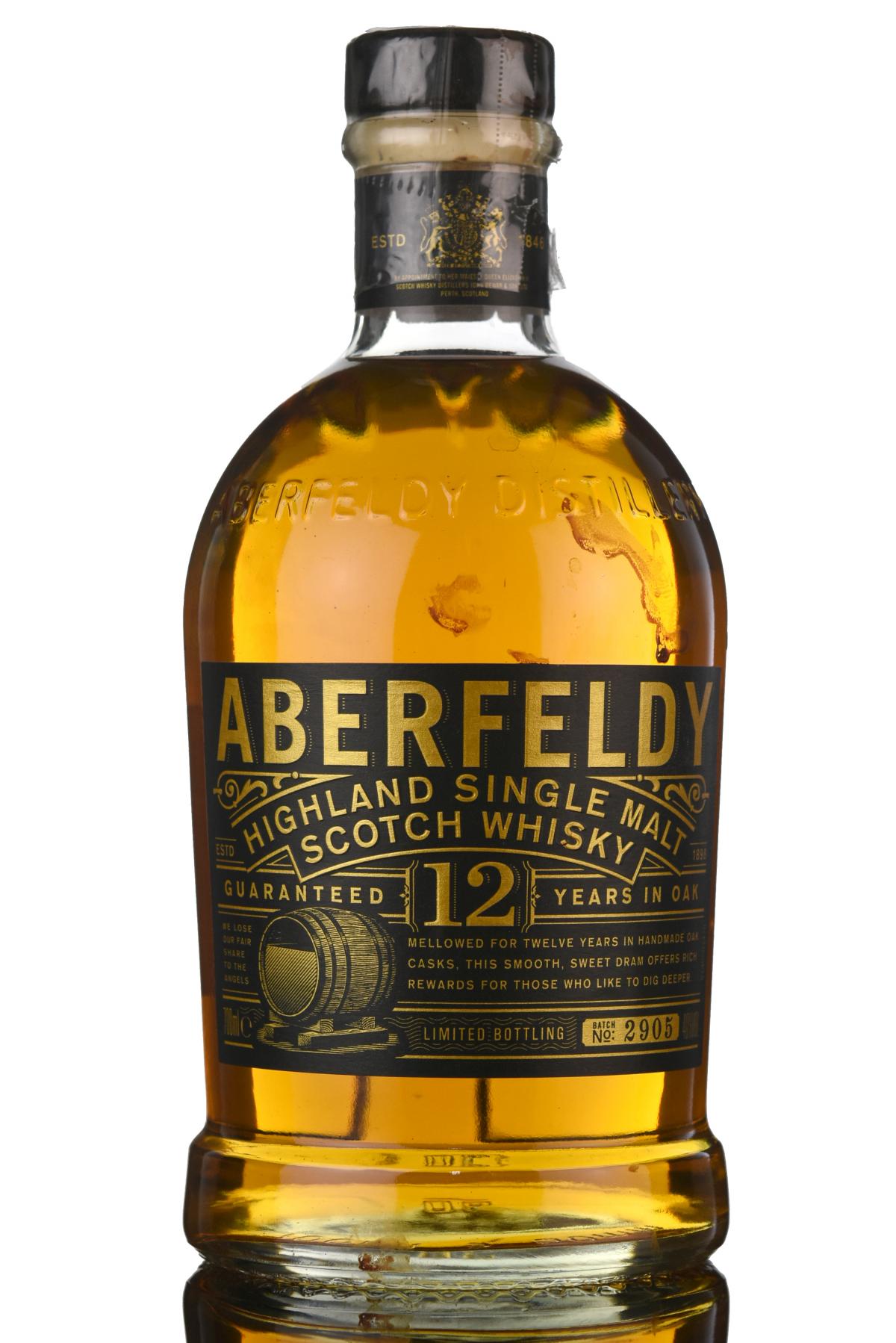 Aberfeldy 12 Year Old - Batch 2905