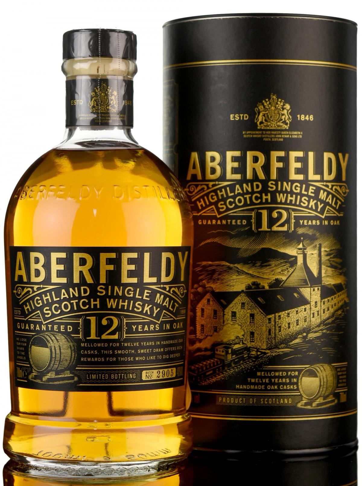 Aberfeldy 12 Year Old - Batch 2905