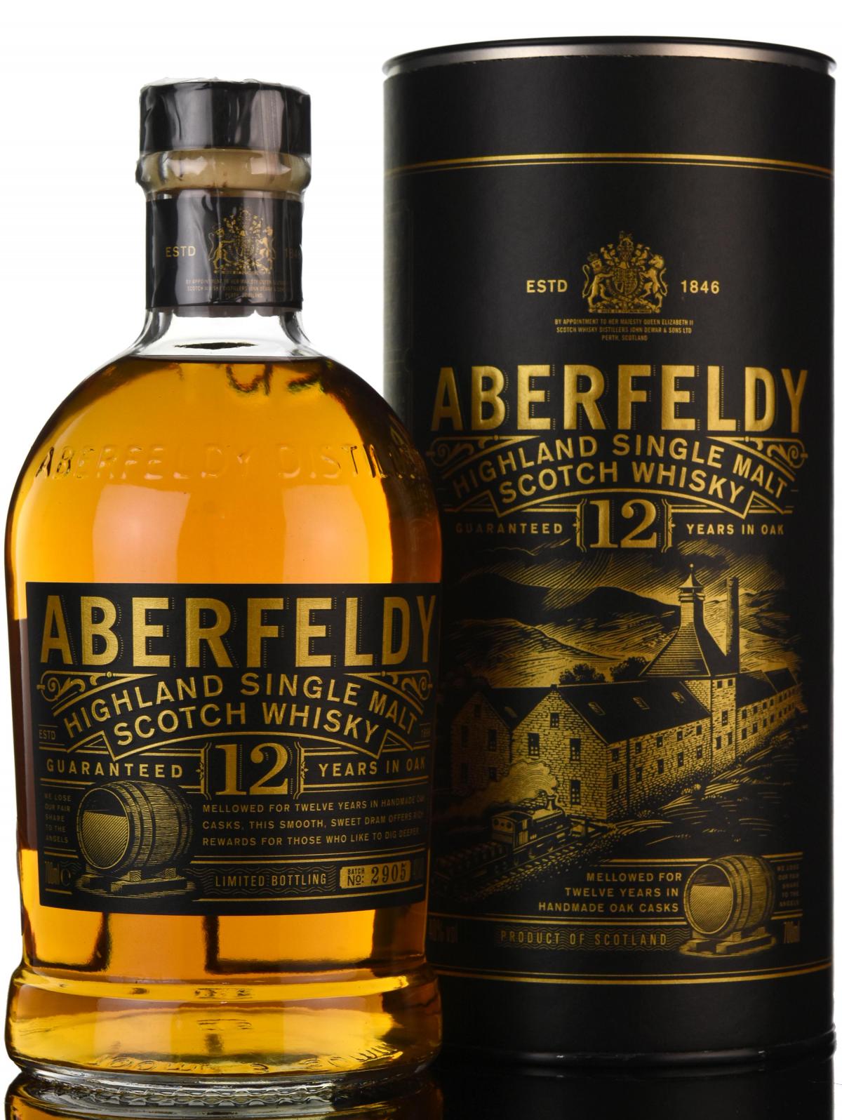 Aberfeldy 12 Year Old - Batch 2905