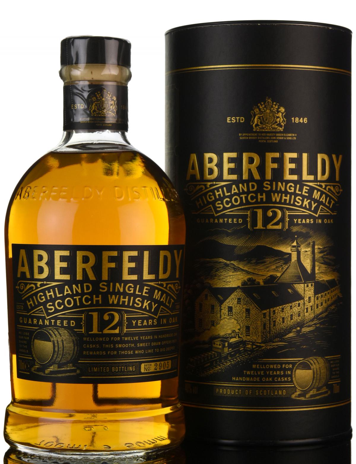 Aberfeldy 12 Year Old - Batch 2905