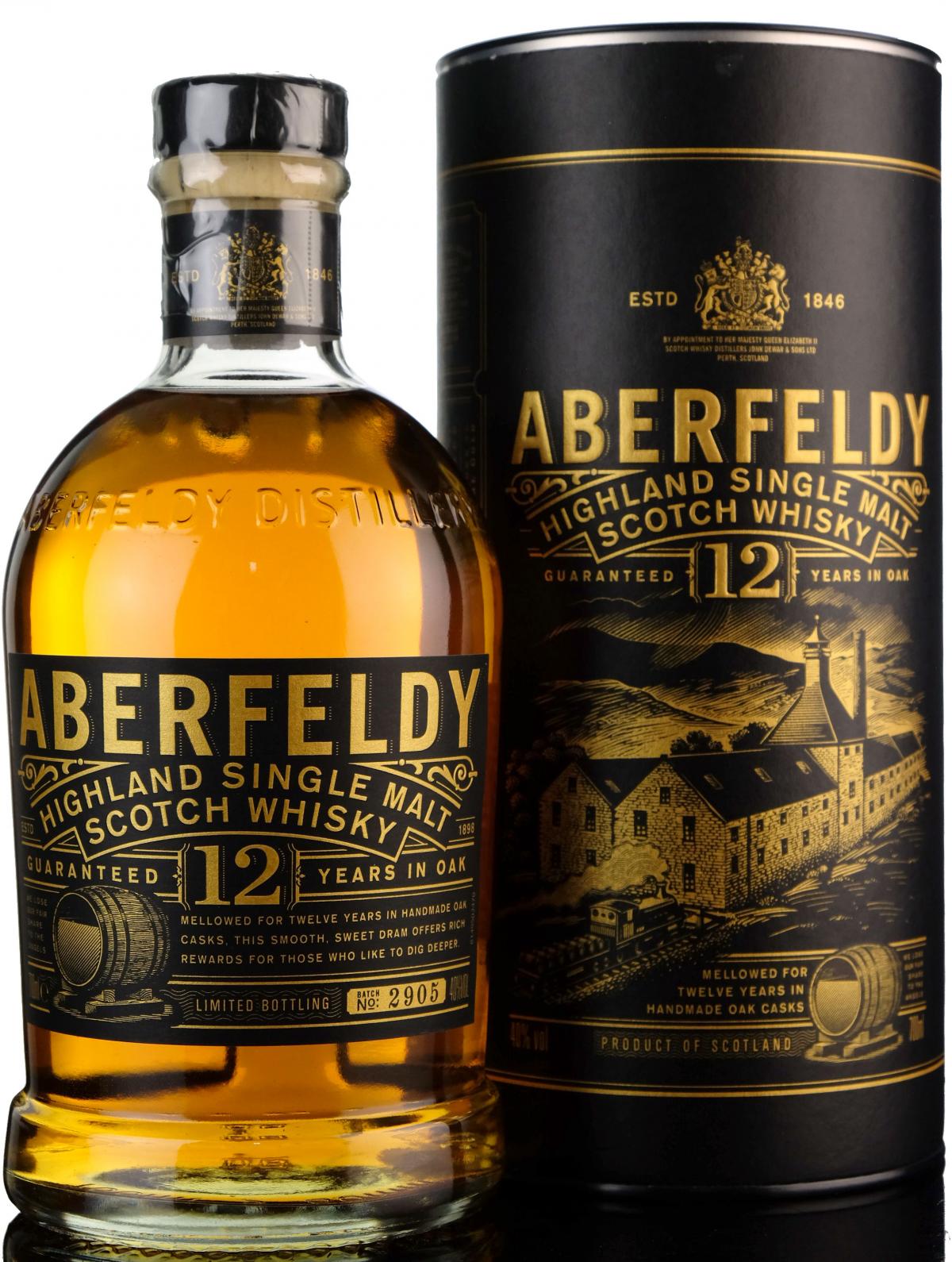 Aberfeldy 12 Year Old - Batch 2905