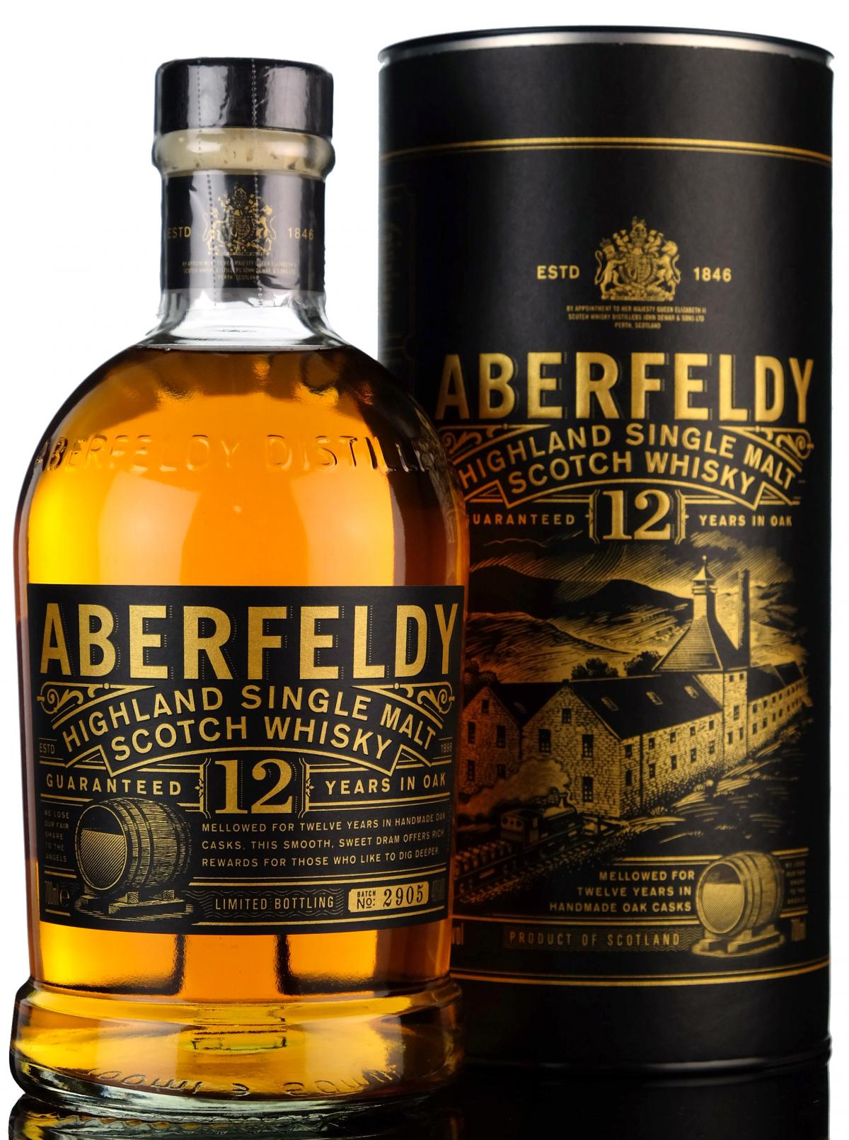 Aberfeldy 12 Year Old - Batch 2905