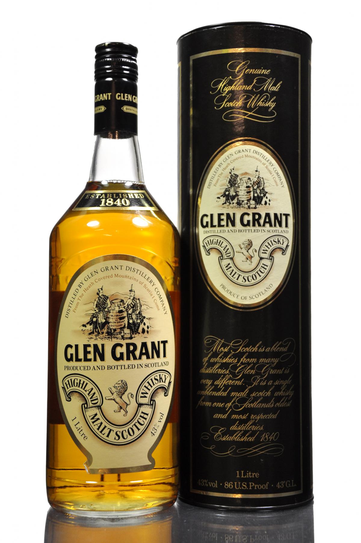 Glen Grant - 1 Litre