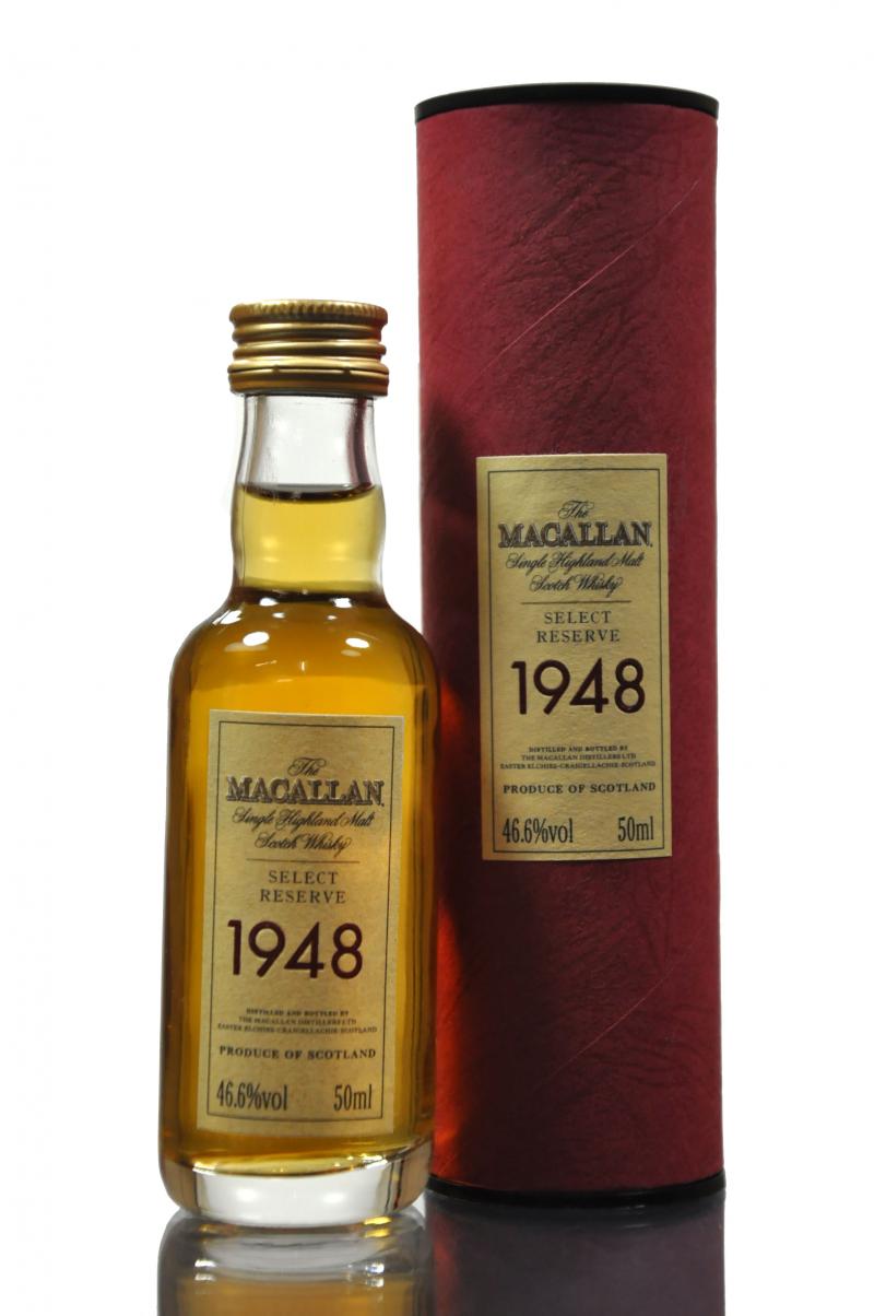 Macallan 1948 - Select Reserve Miniature