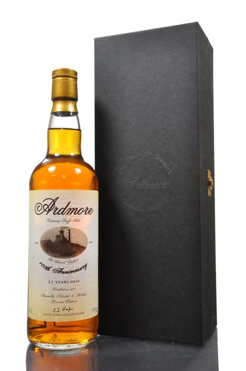 Ardmore 1977-1999 - 21 Year Old - 100th Anniversary
