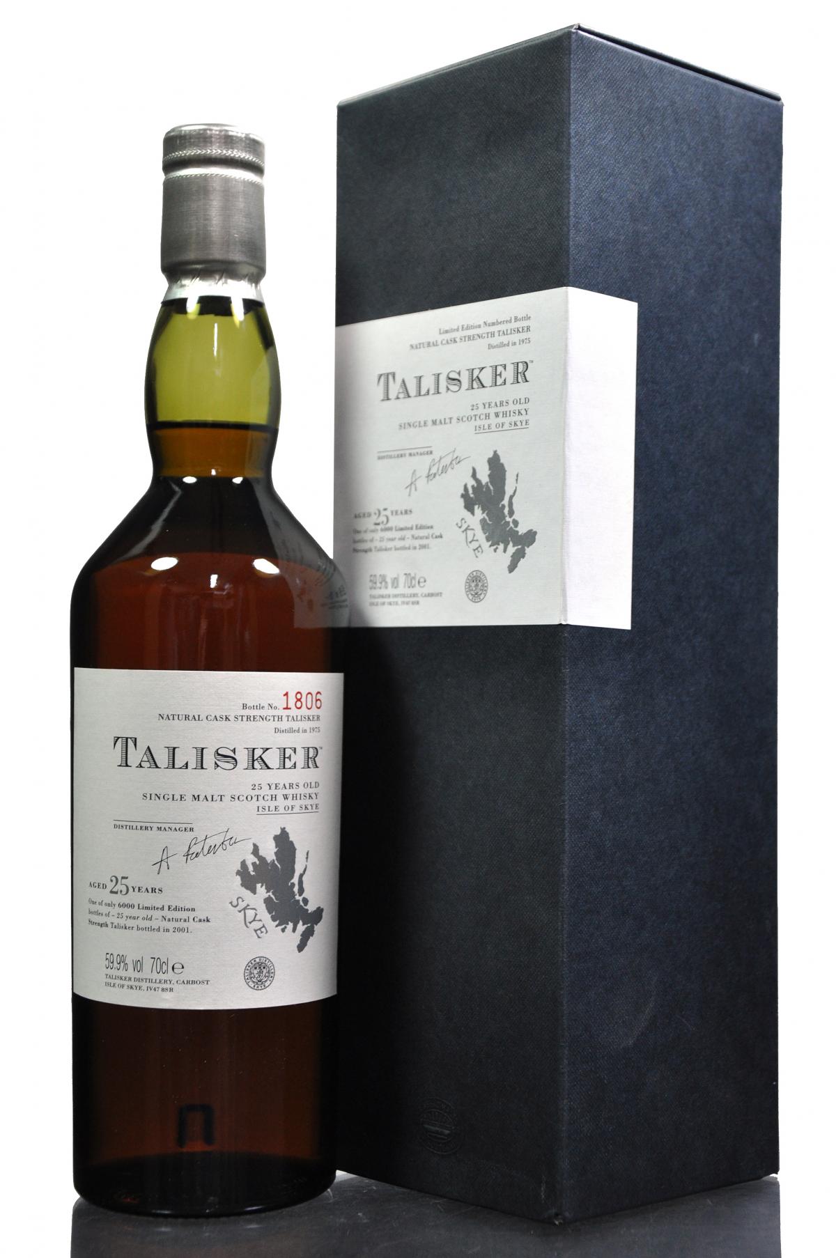 Talisker 1975-2001 - 25 Year Old