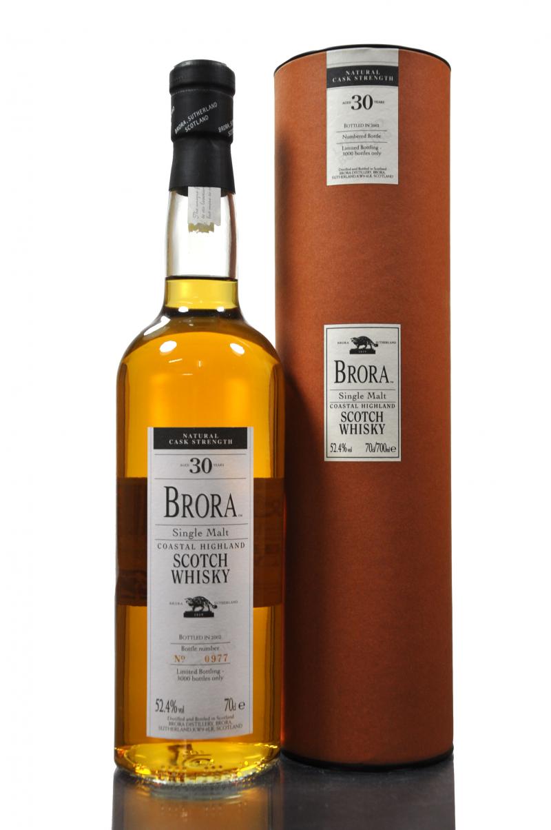 Brora 30 Year Old - Bottled 2002