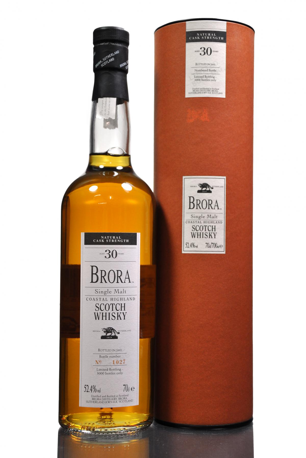 Brora 30 Year Old - Bottled 2002