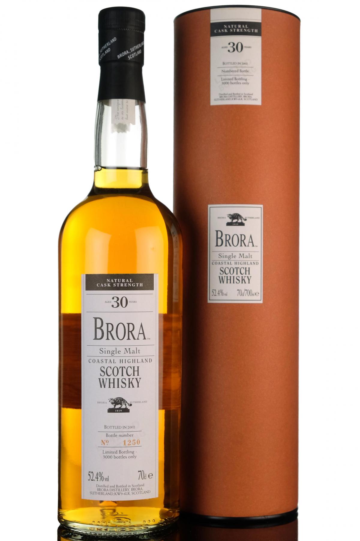 Brora 30 Year Old - Bottled 2002