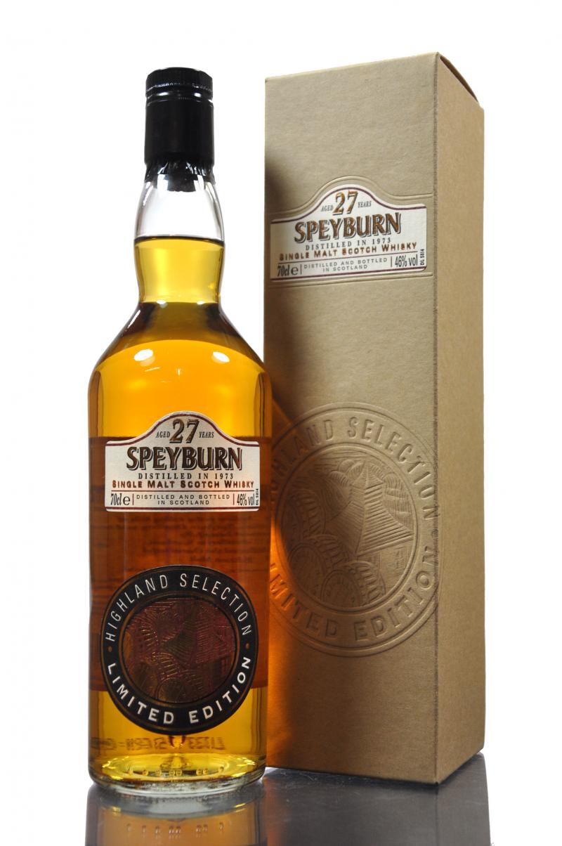 Speyburn 1973 - 27 Year Old