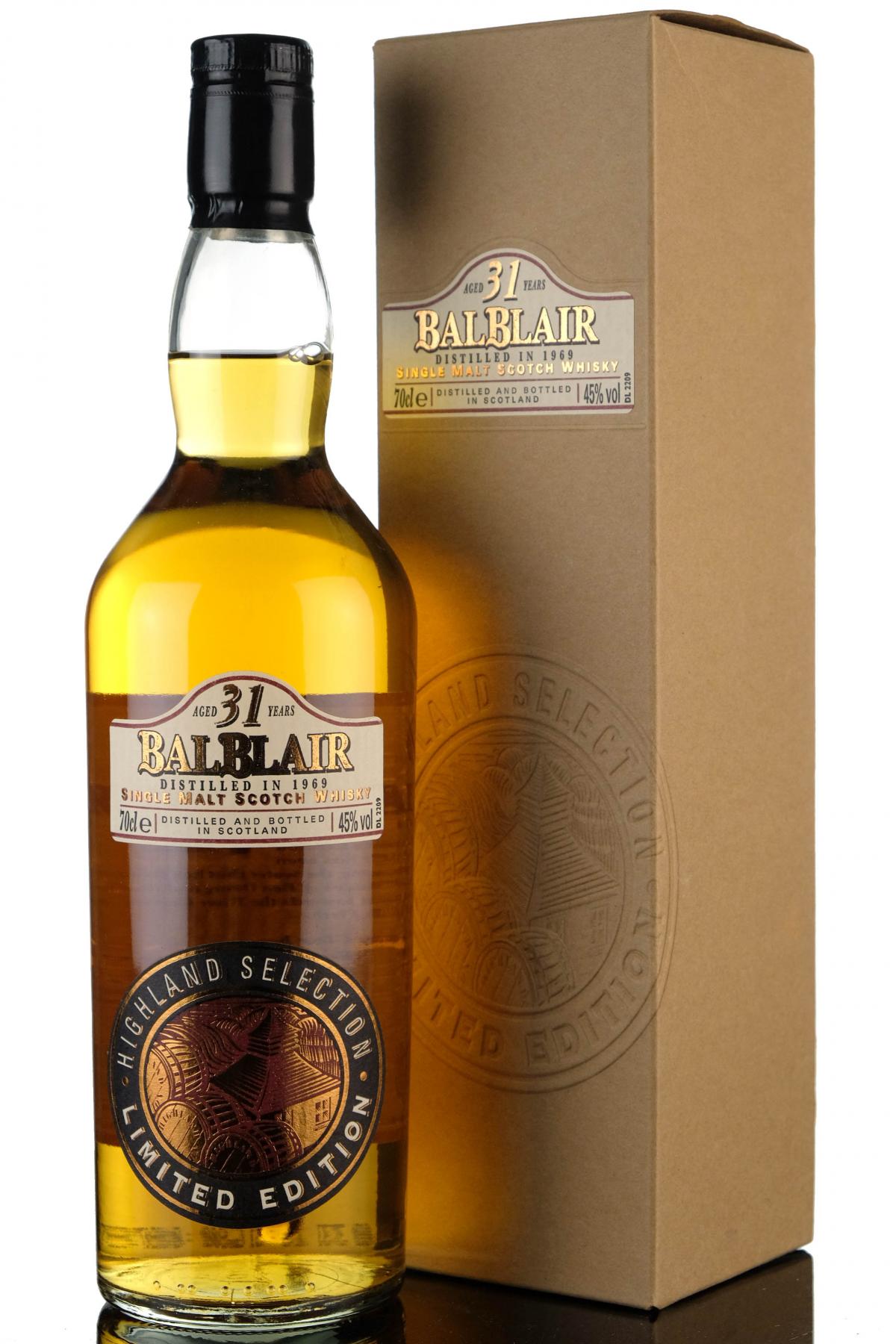 Balblair 1969 - 31 Year Old