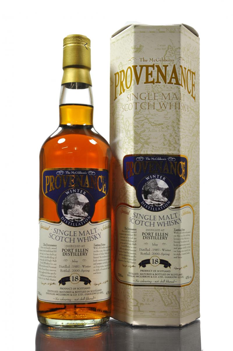 Port Ellen 1981 - 18 Year Old - Provenance