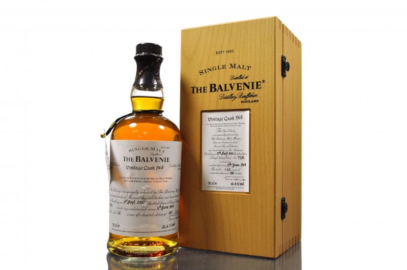 Balvenie 1968-2000 - Single Cask 7296 - 180 Bottles