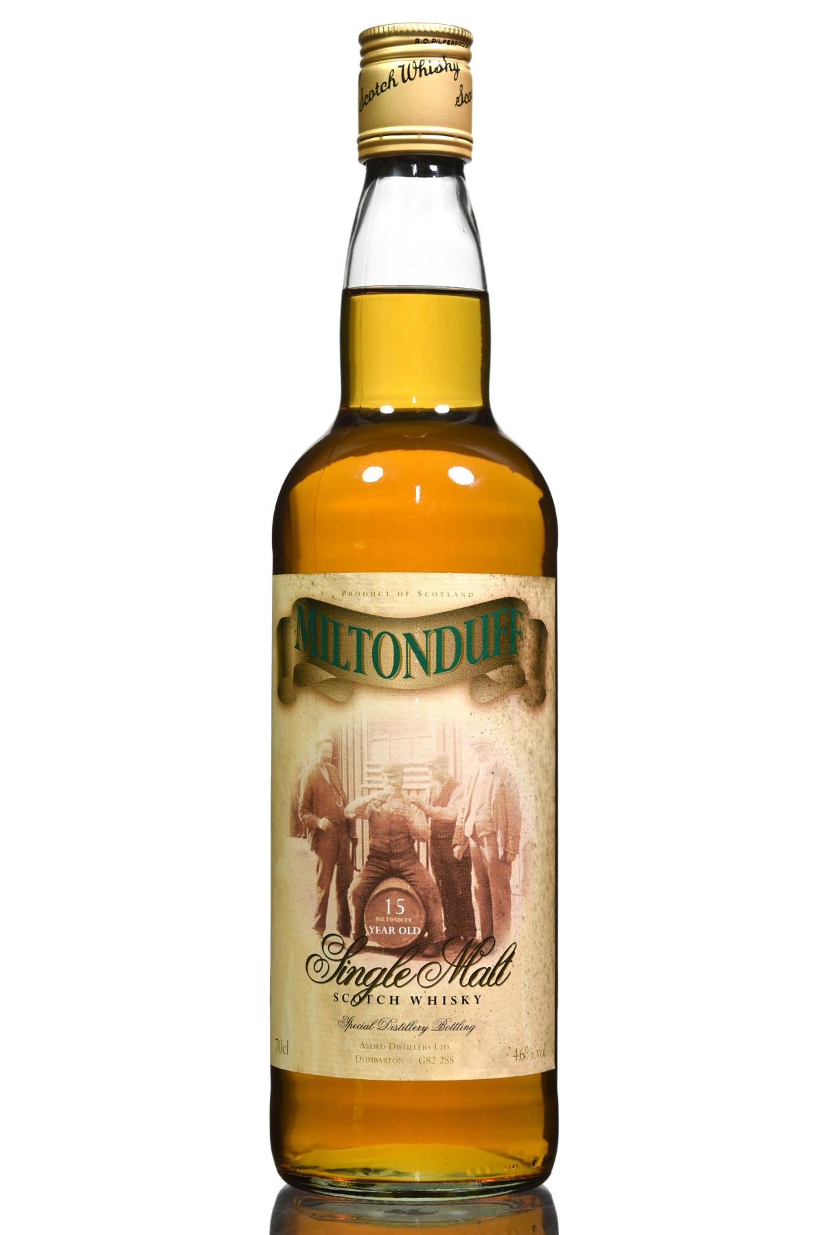 Miltonduff 15 Year Old - Allied