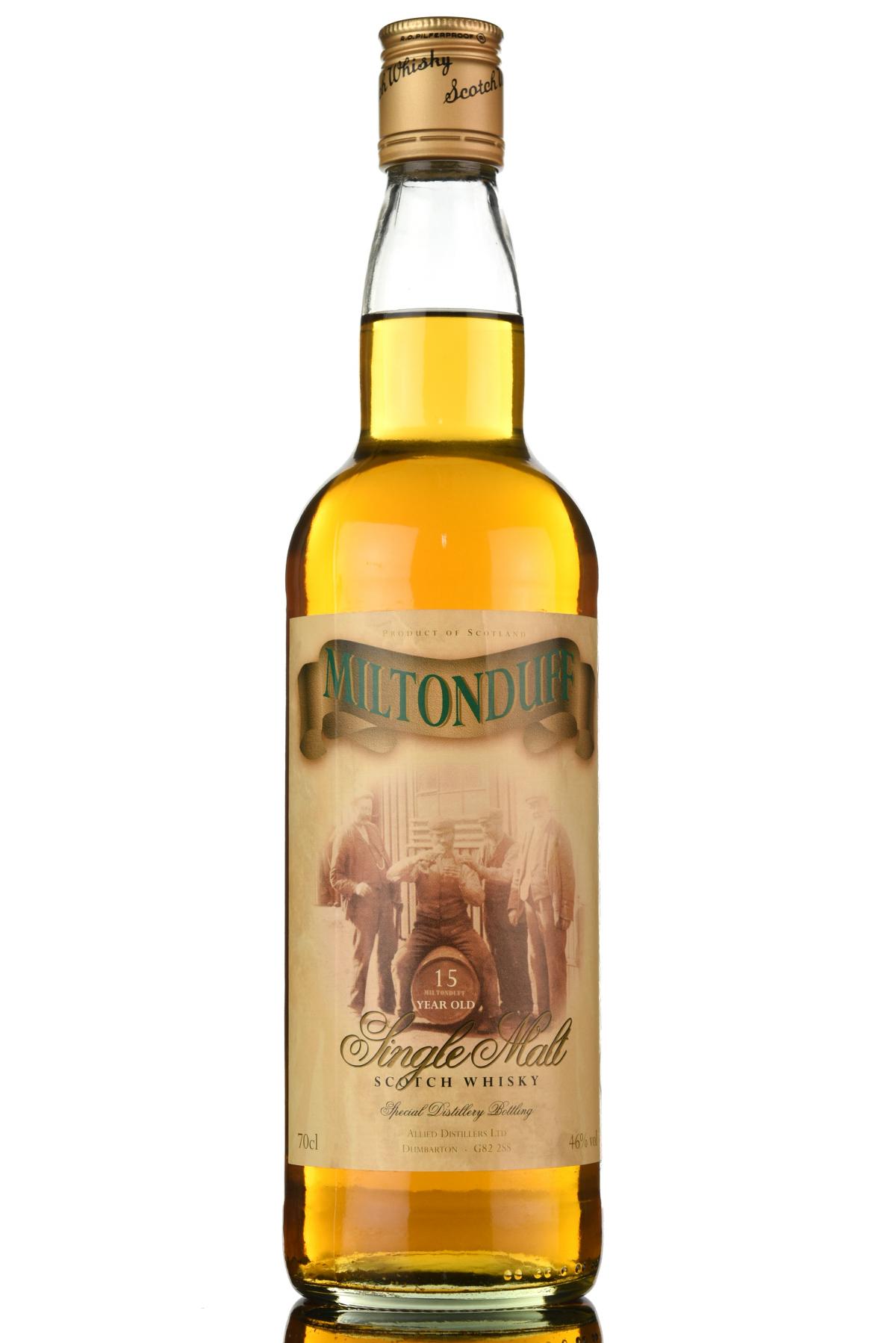 Miltonduff 15 Year Old - Allied