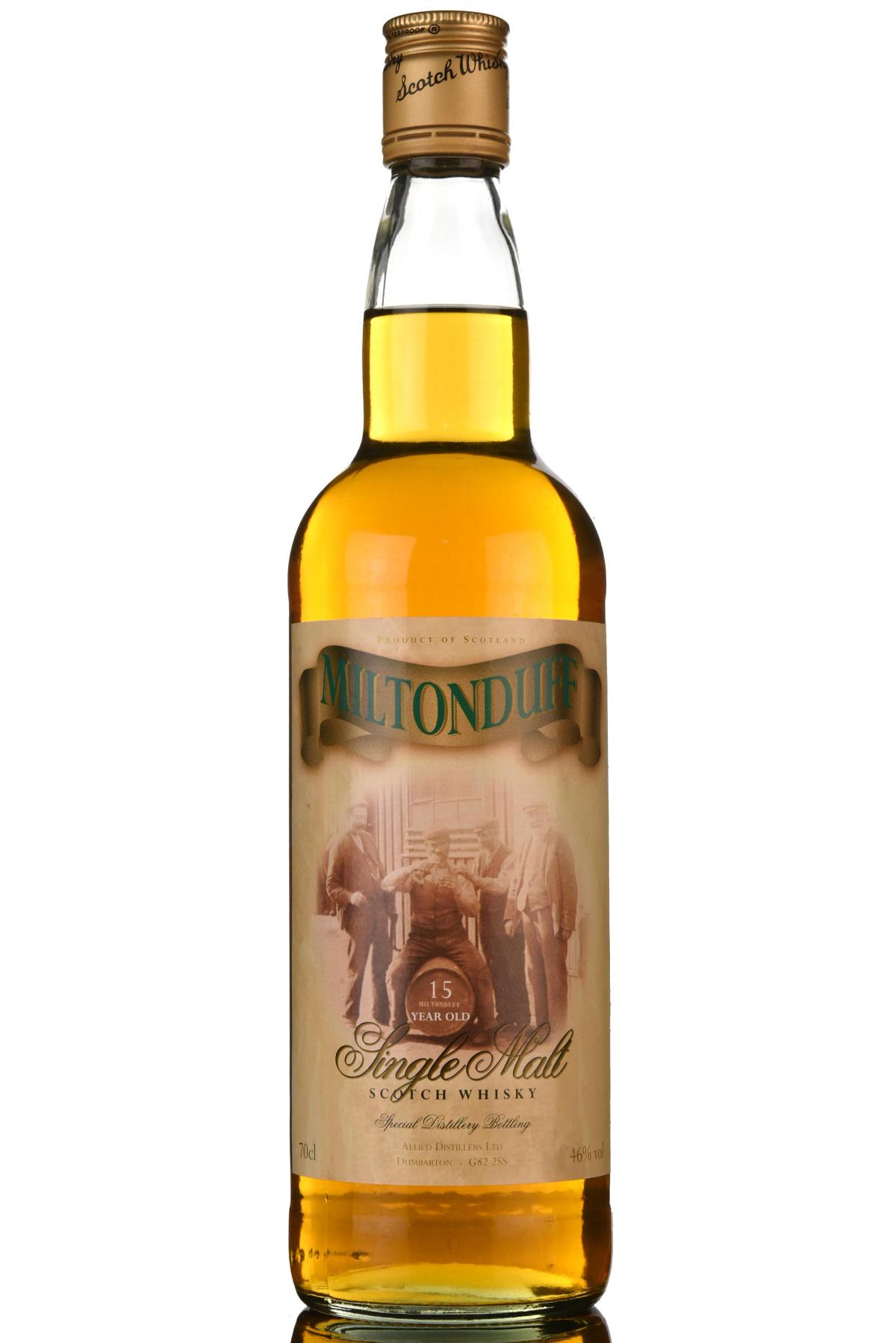Miltonduff 15 Year Old - Allied