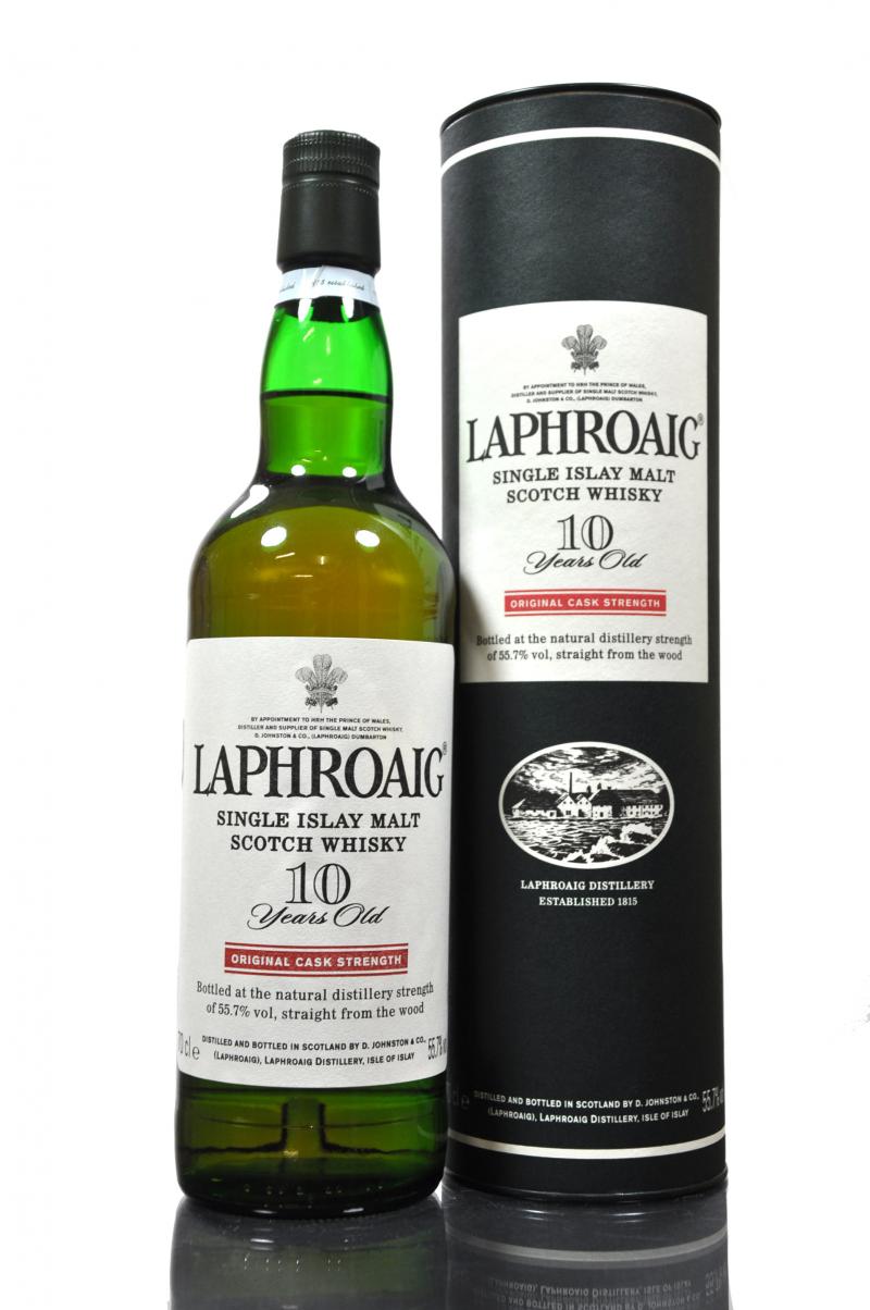 Laphroaig 10 Year Old - Original Cask Strength 55.7%