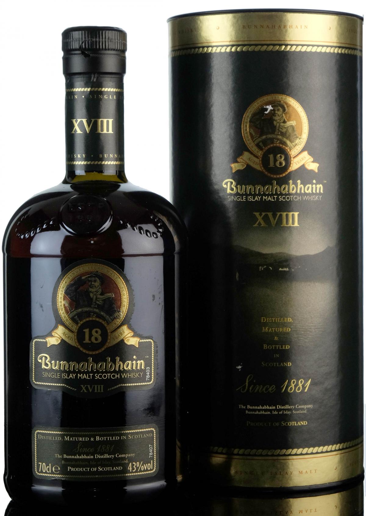 Bunnahabhain 18 Year Old - XVIII