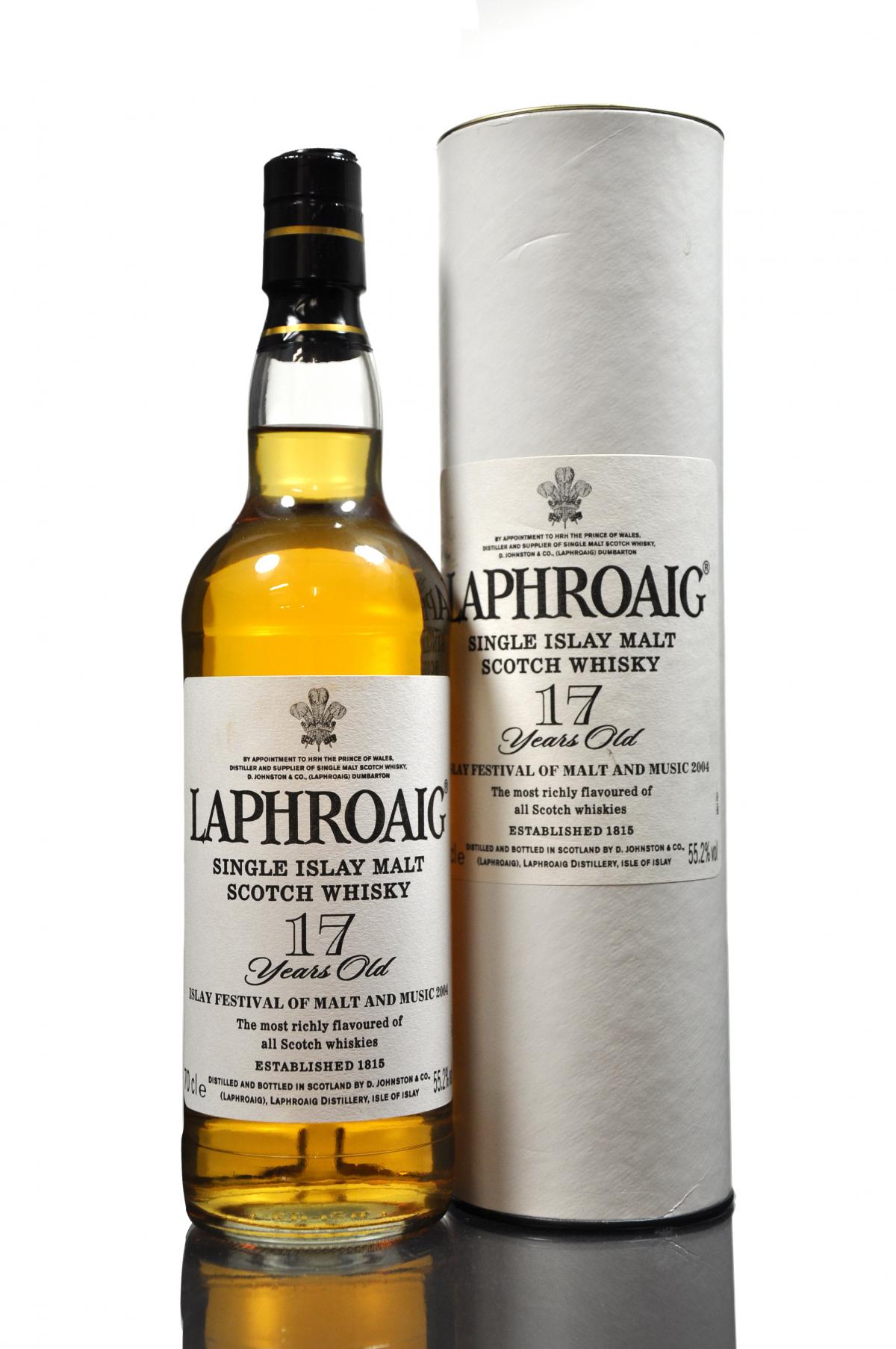 Laphroaig 17 Year Old - Festival 2004