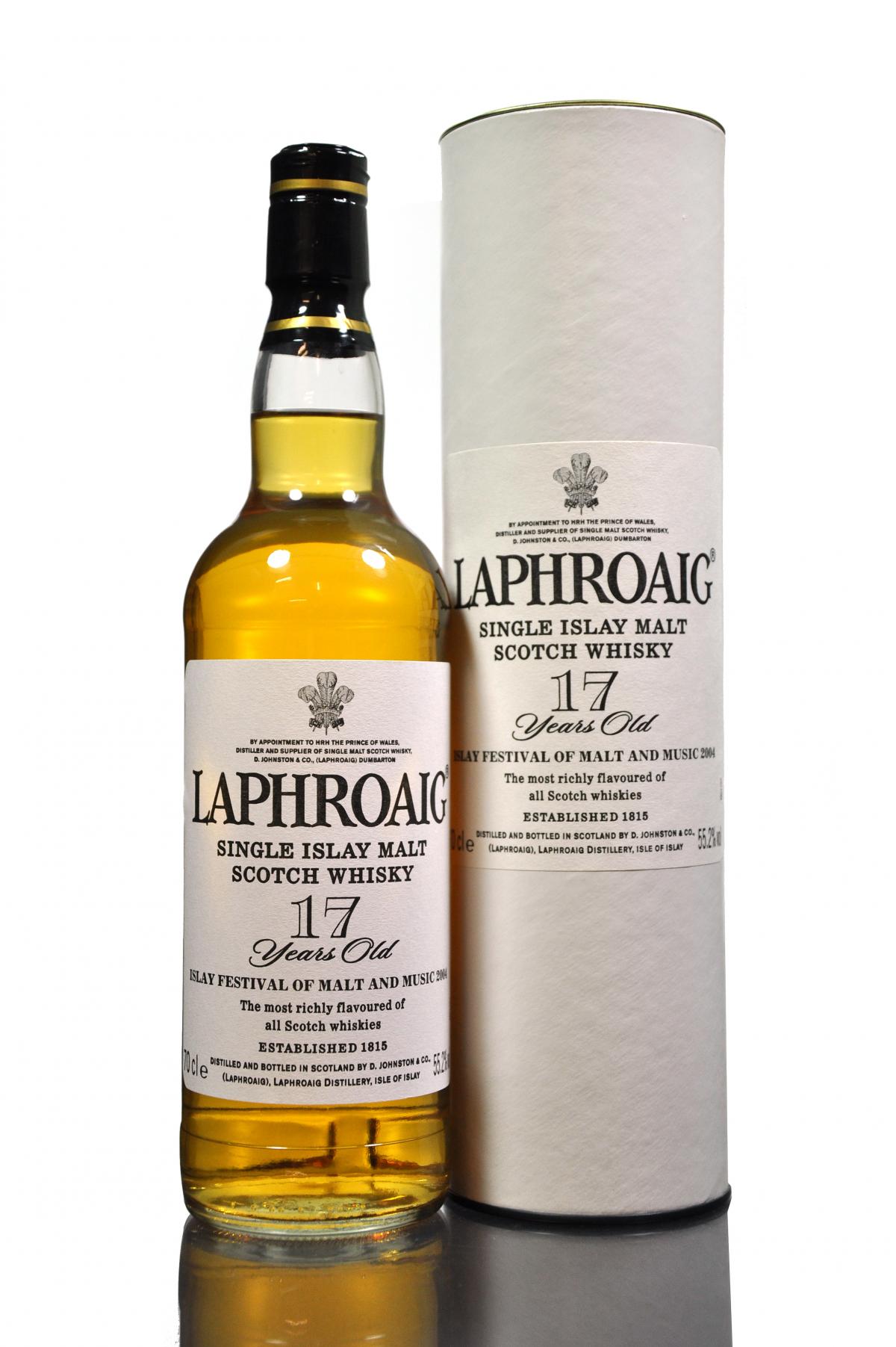 Laphroaig 17 Year Old - Festival 2004