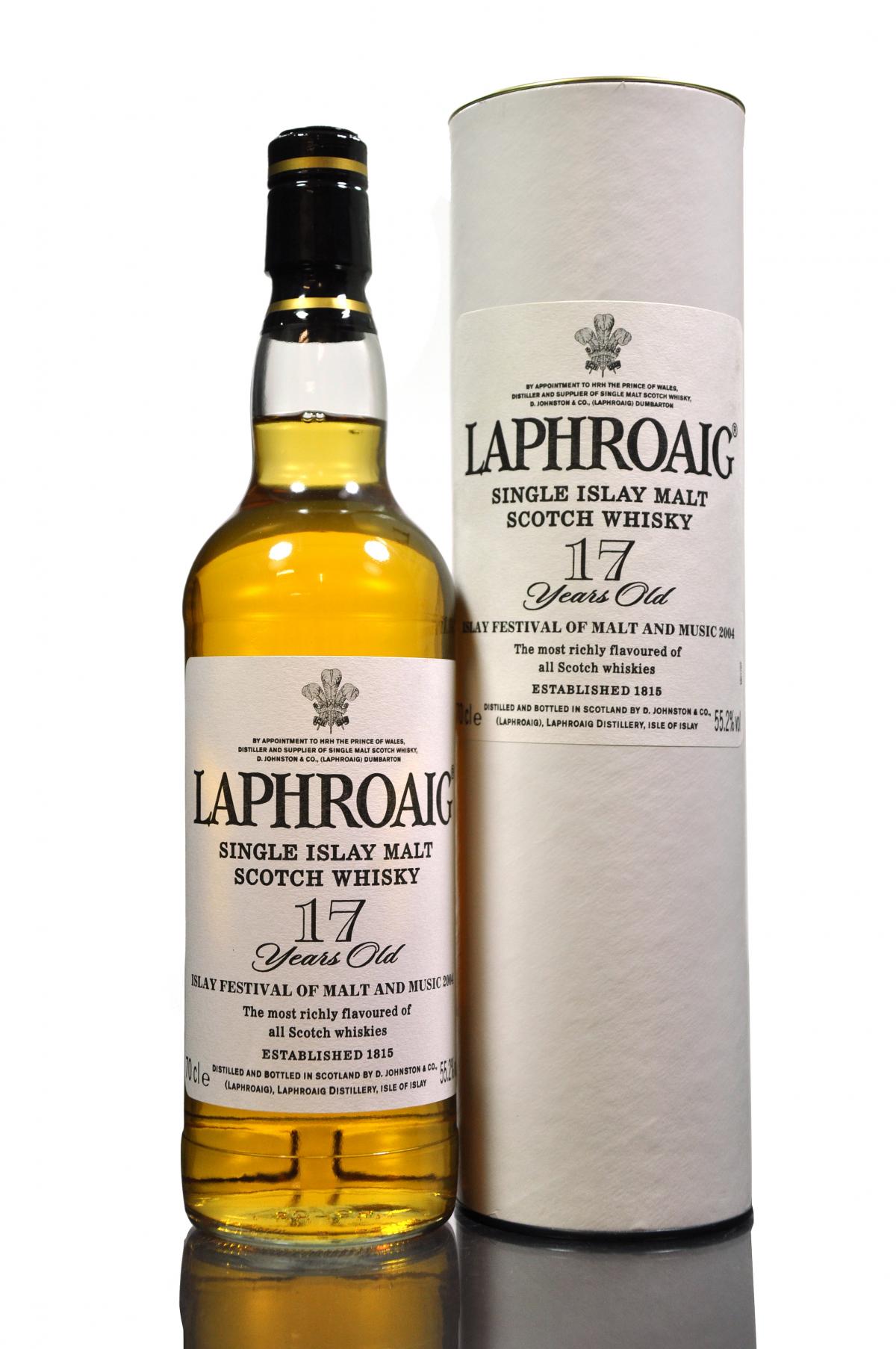 Laphroaig 17 Year Old - Festival 2004