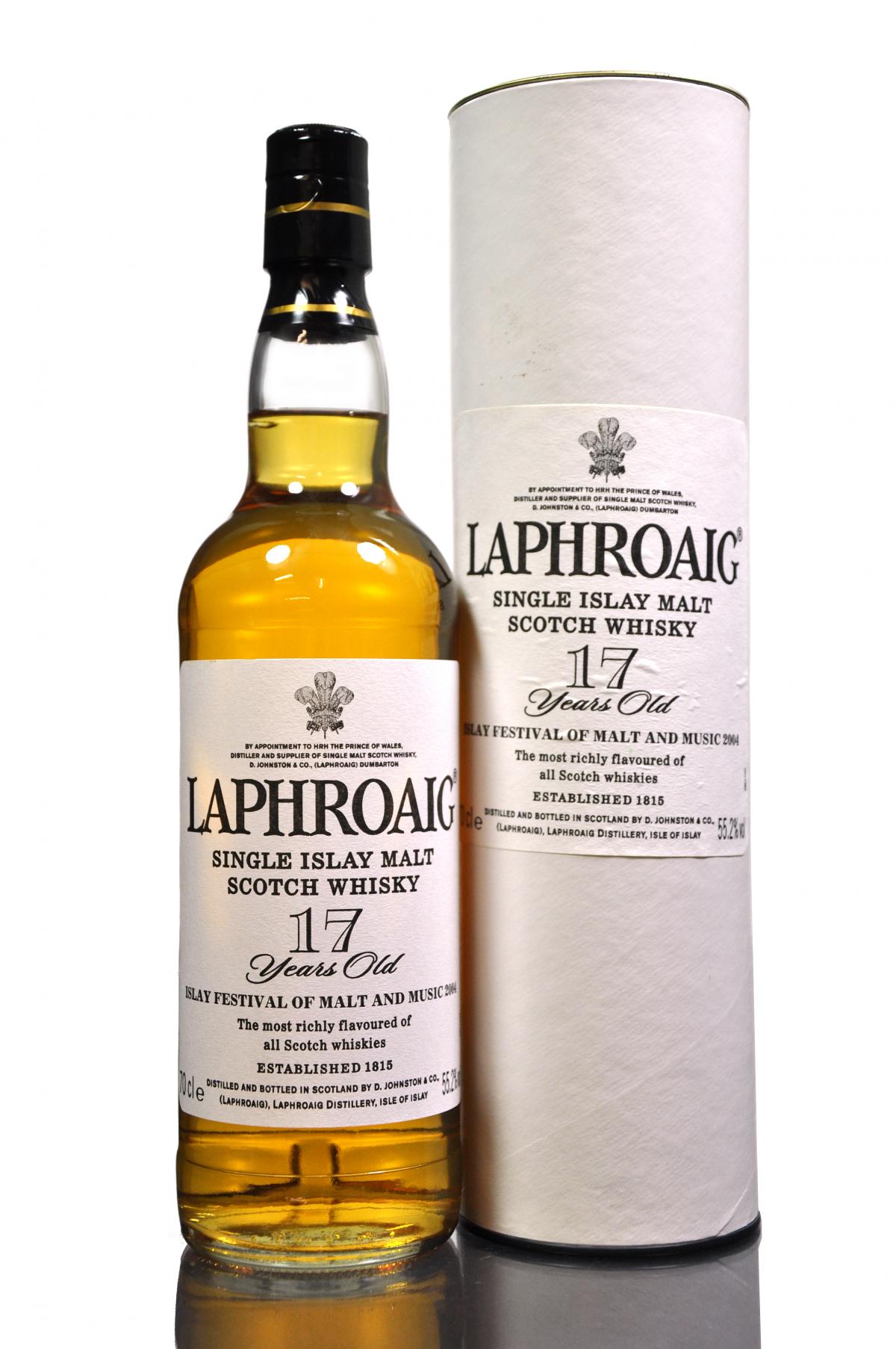 Laphroaig 17 Year Old - Festival 2004