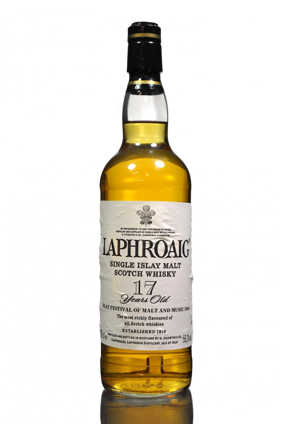 Laphroaig 17 Year Old - Festival 2004