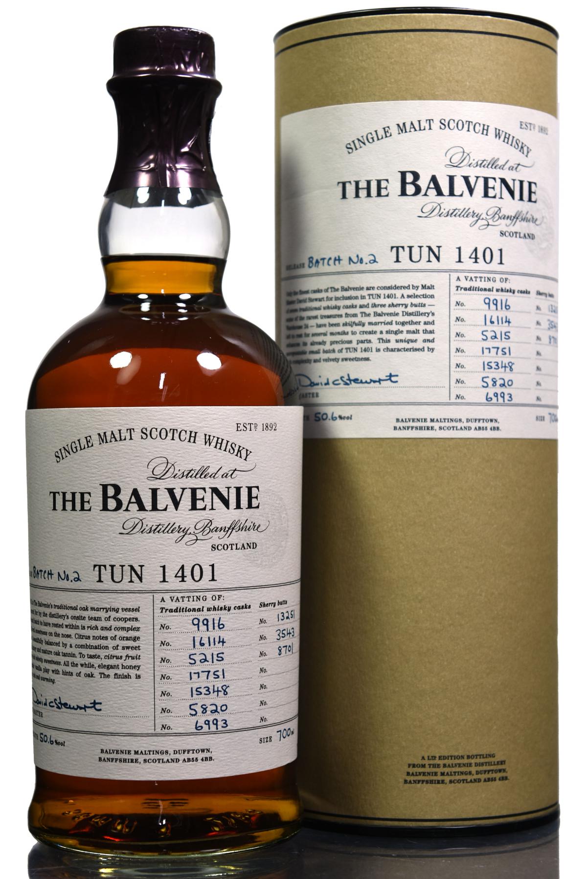Balvenie Tun 1401 - Batch 2