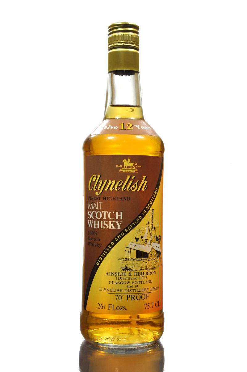 Clynelish 12 Year Old - Late 1970s