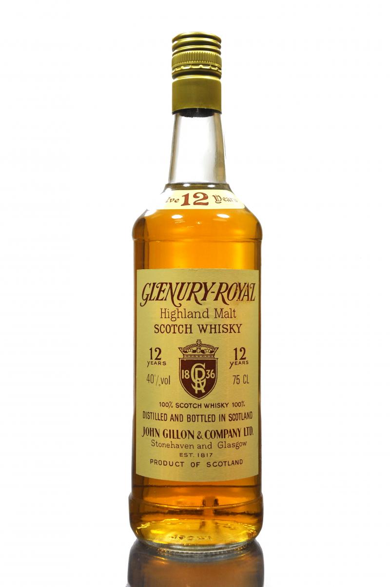 Glenury Royal 12 Year Old - 1980s