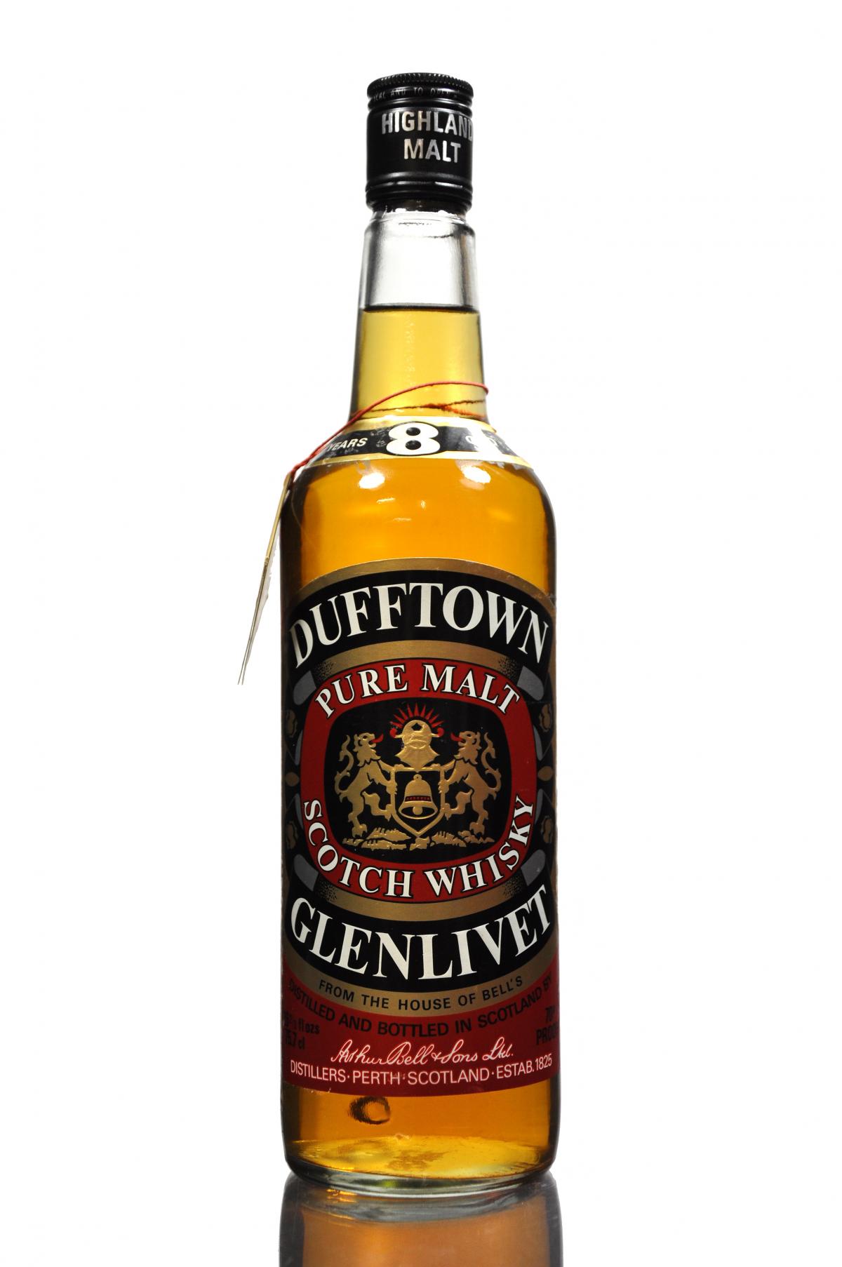 Dufftown-Glenlivet 8 Year Old - Late 1970s