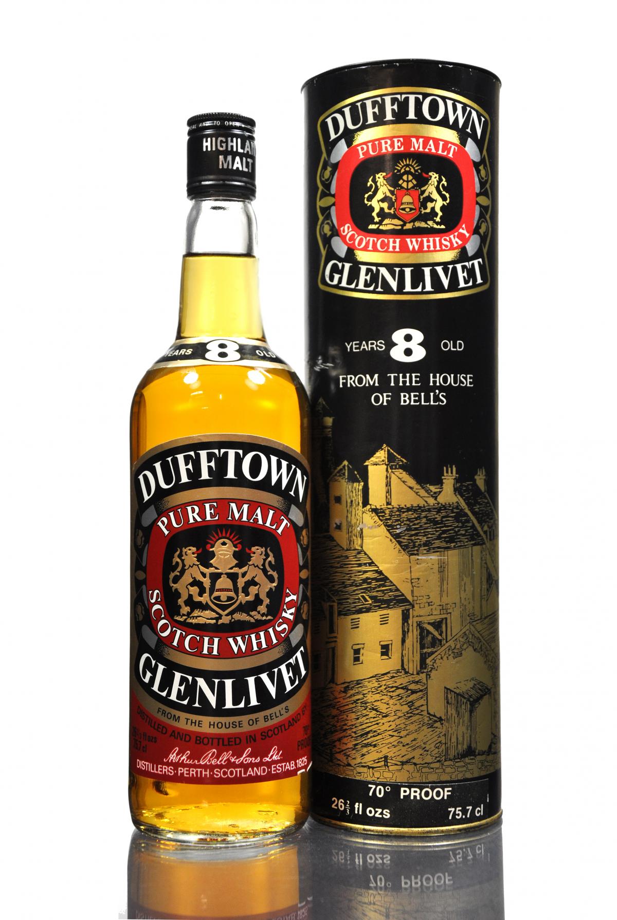 Dufftown-Glenlivet 8 Year Old - Late 1970s